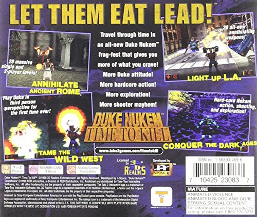 Duke Nuk'em Time to Kill (Greatest Hits) - (PS1) PlayStation 1 [Pre-Owned]