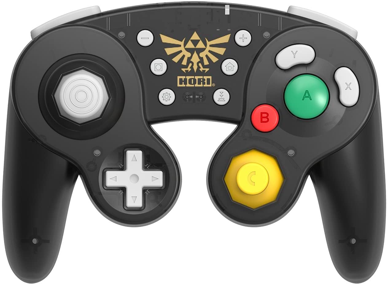 Nintendo Switch Wireless Battle Pad (Zelda) Gamecube Style Controller - (NSW) Nintendo Switch [Pre-owned] Video Games HORI