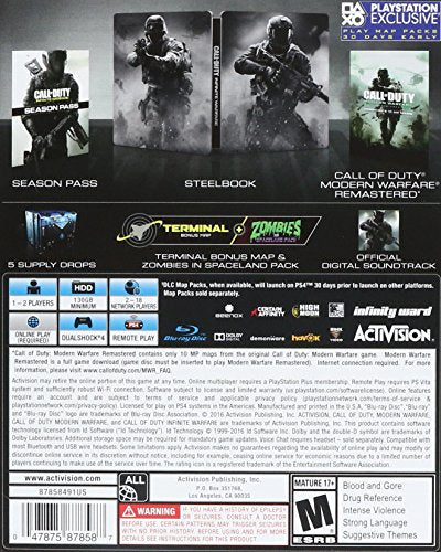 Call of Duty Infinite Warfare: Legacy Pro Edition - (PS4) PlayStation 4 [Pre-Owned] Video Games ACTIVISION
