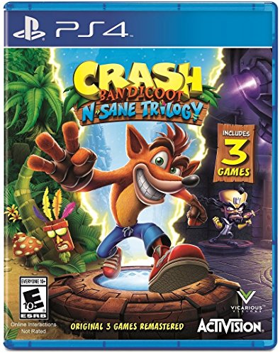 Crash Bandicoot N. Sane Trilogy - (PS4) PlayStation 4 Video Games Activision   
