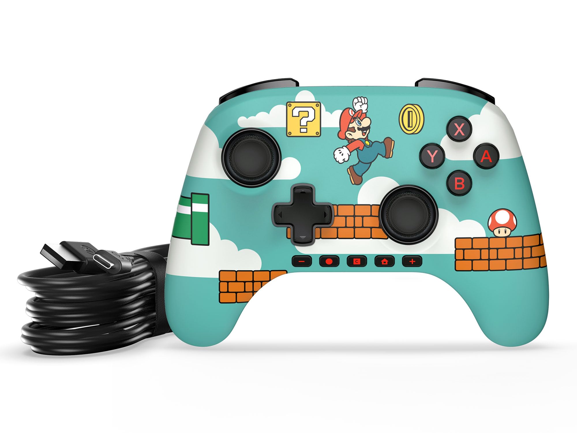 PowerA Advantage Wired Controller (Mario Time) - (NS2) Nintendo Switch 2 Video Games PowerA