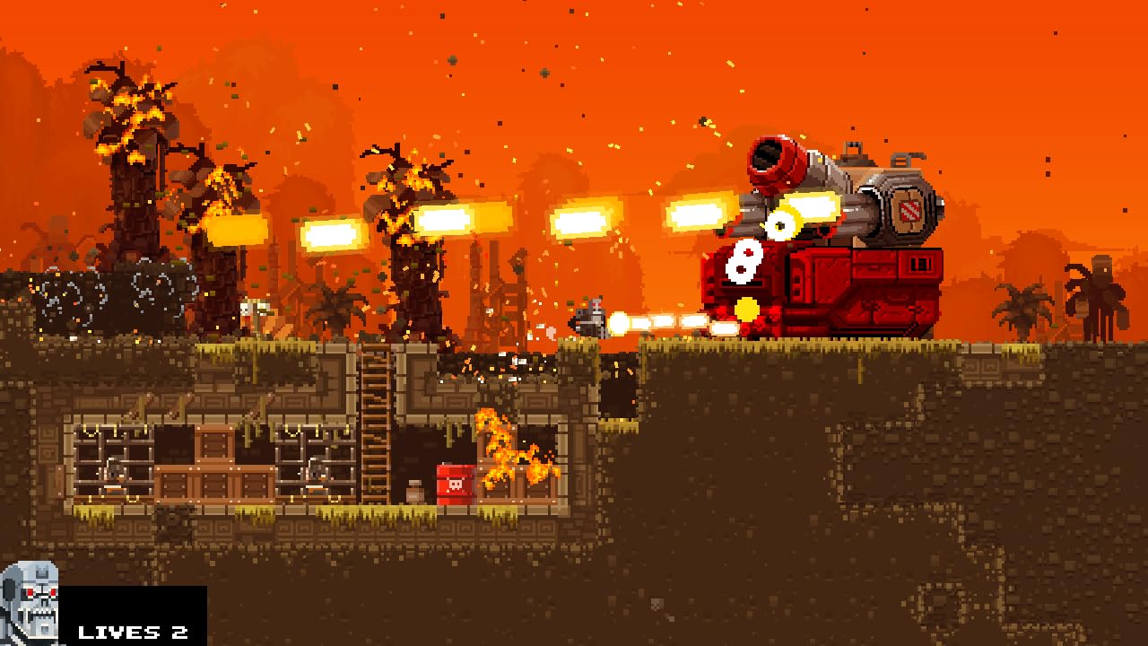 Broforce - (PS4) PlayStation 4 [Pre-Owned] Video Games Devolver Digital   