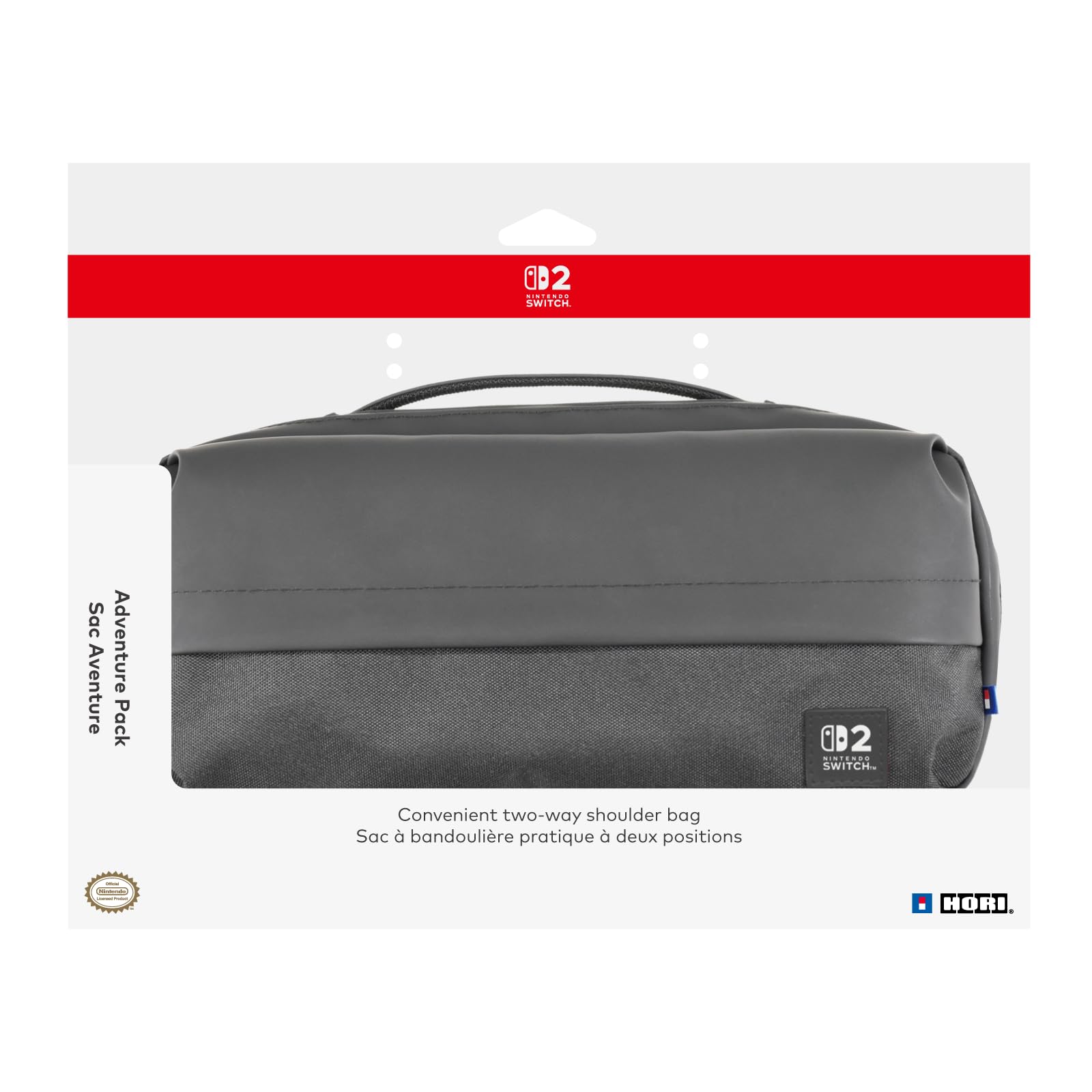 HORI Adventure Pack (Black) Shoulder Bag - (NS2) Nintendo Switch 2 ACCESSORIES HORI