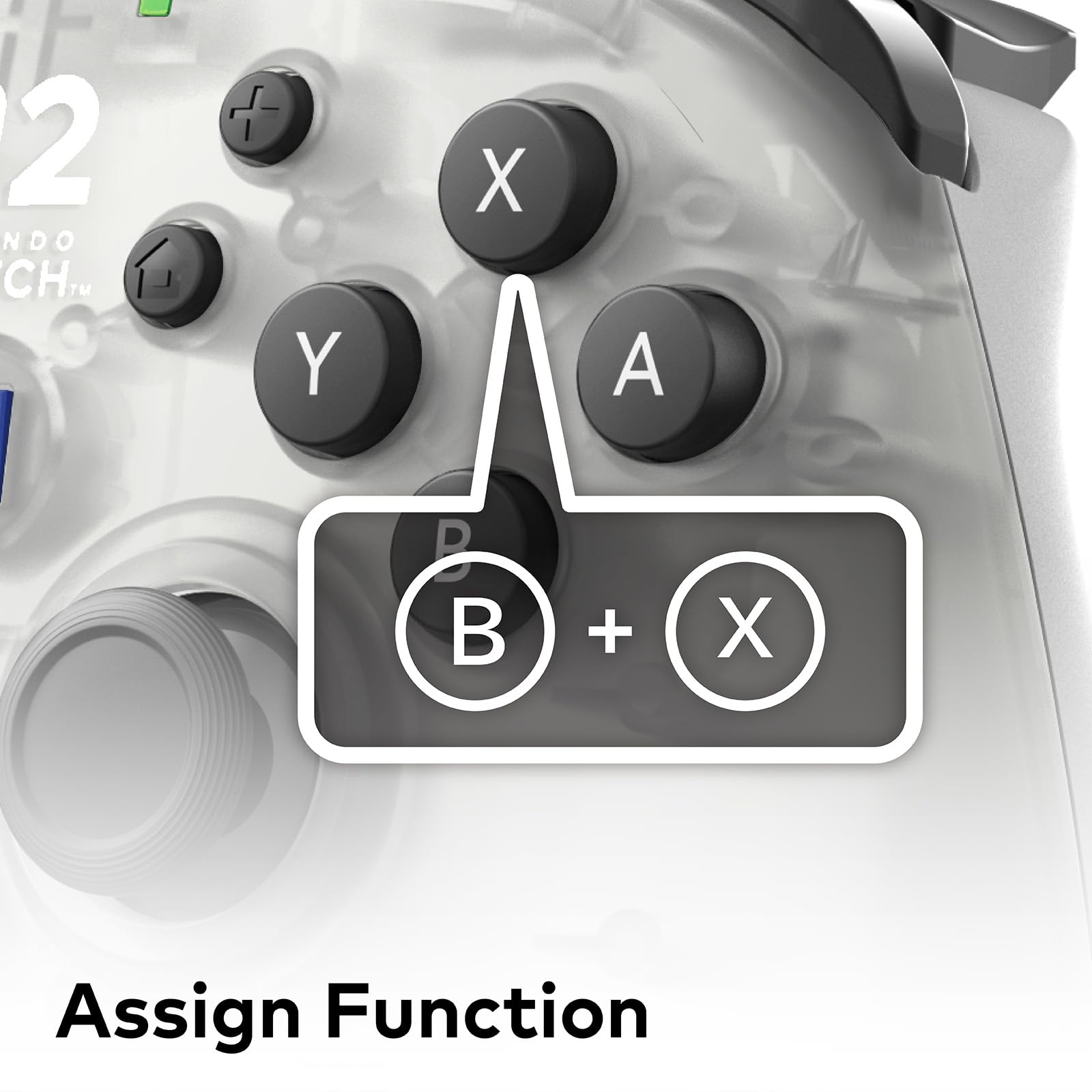 HORI Wireless HORIPAD Turbo (Frost) - (NS2) Nintendo Switch 2 ACCESSORIES HORI