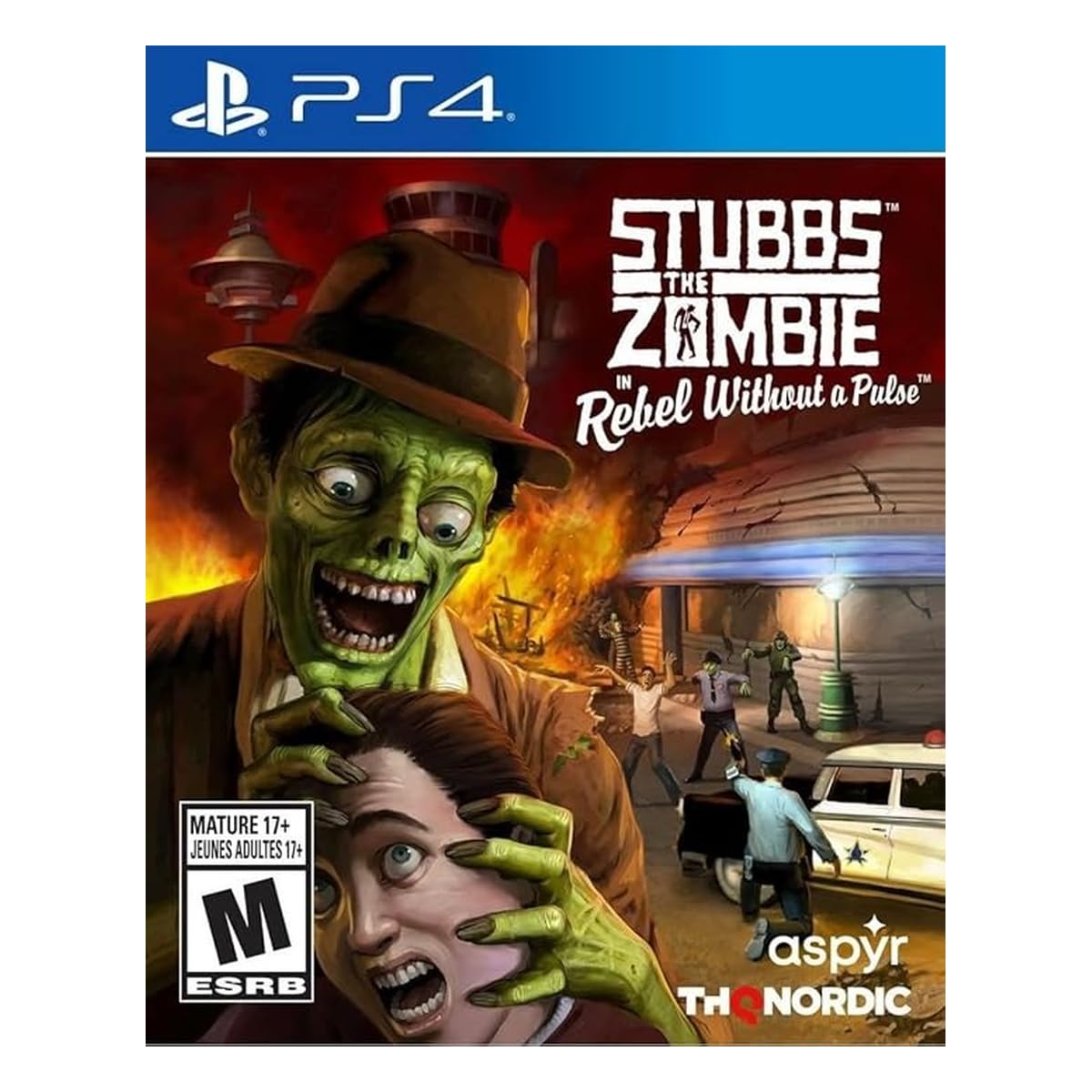 Stubbs the Zombie in Rebel Without a Pulse - (PS4) PlayStation 4 [Pre-Owned] Video Games THQ Nordic