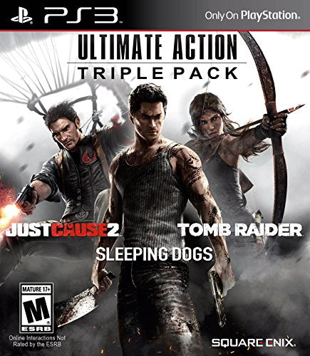 Ultimate Action Triple Pack - (PS3) PlayStation 3 [Pre-Owned] Video Games Square Enix   