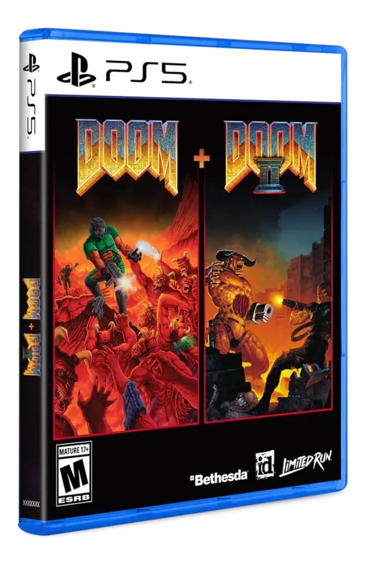 DOOM + DOOM II (Limited Run Games #144) - (PS5) PlayStation 5 Video Games Limited Run Games