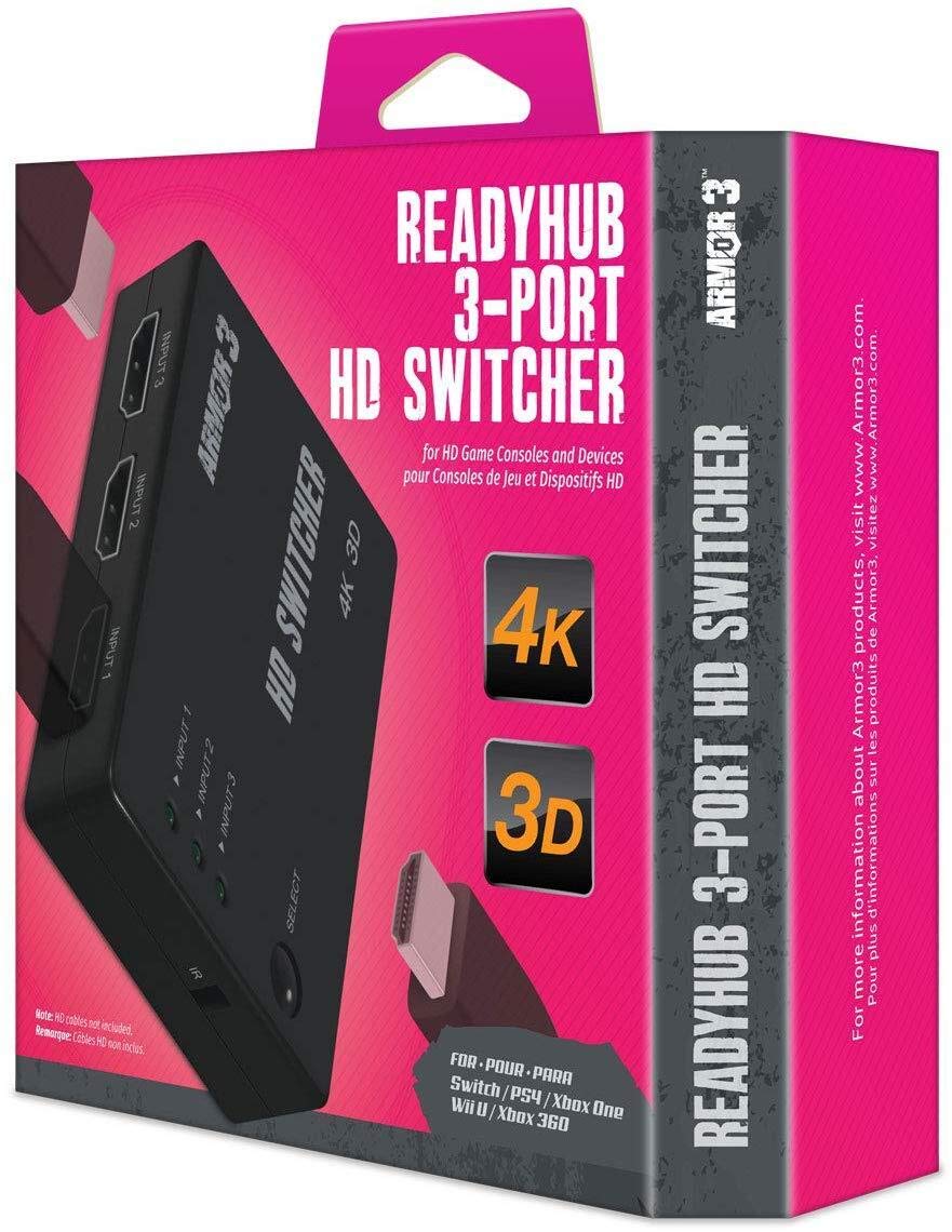 Hyperkin Armor 3 ReadyHub 3-Port HD Switcher