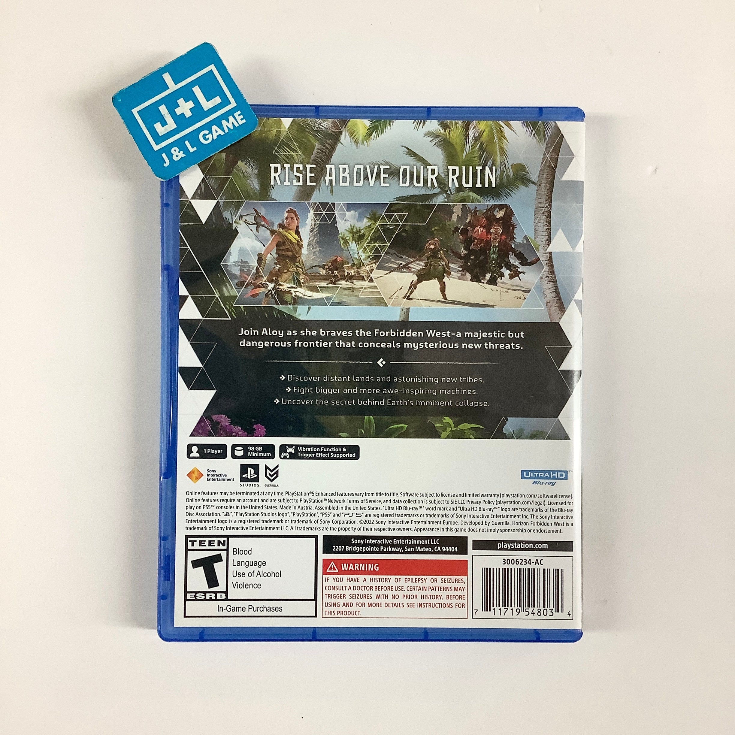 Horizon Forbidden West Standard Edition - (PS5) PlayStation 5 [Pre-Owned]
