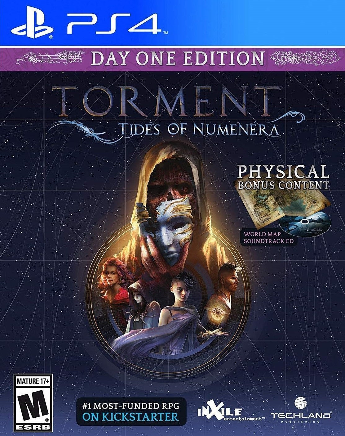 Torment: Tides Of Numenera (Day One Edition) - (PS4) PlayStation 4 Video Games Techland