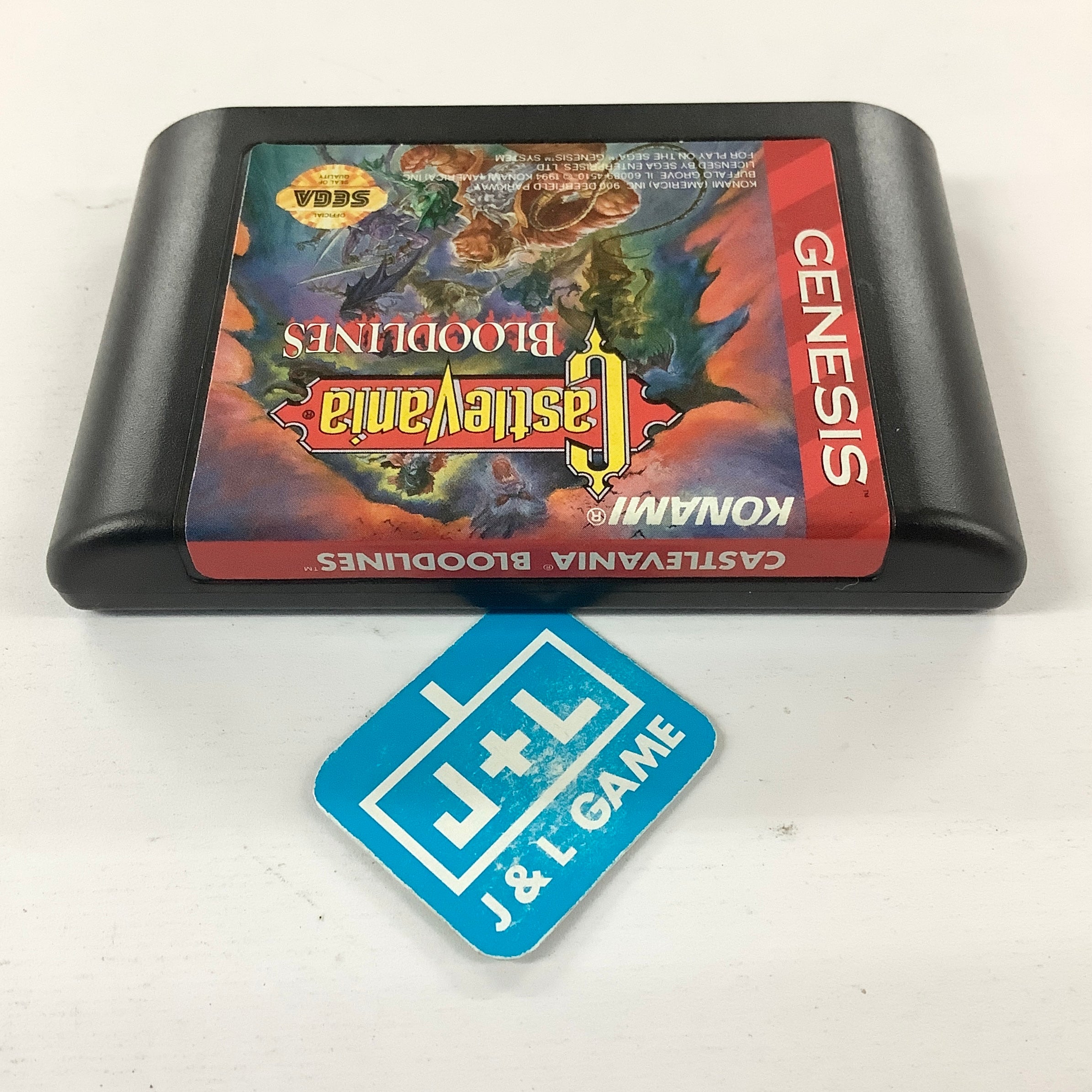 Castlevania: Bloodlines - (SG) SEGA Genesis  [Pre-Owned] Video Games Konami   