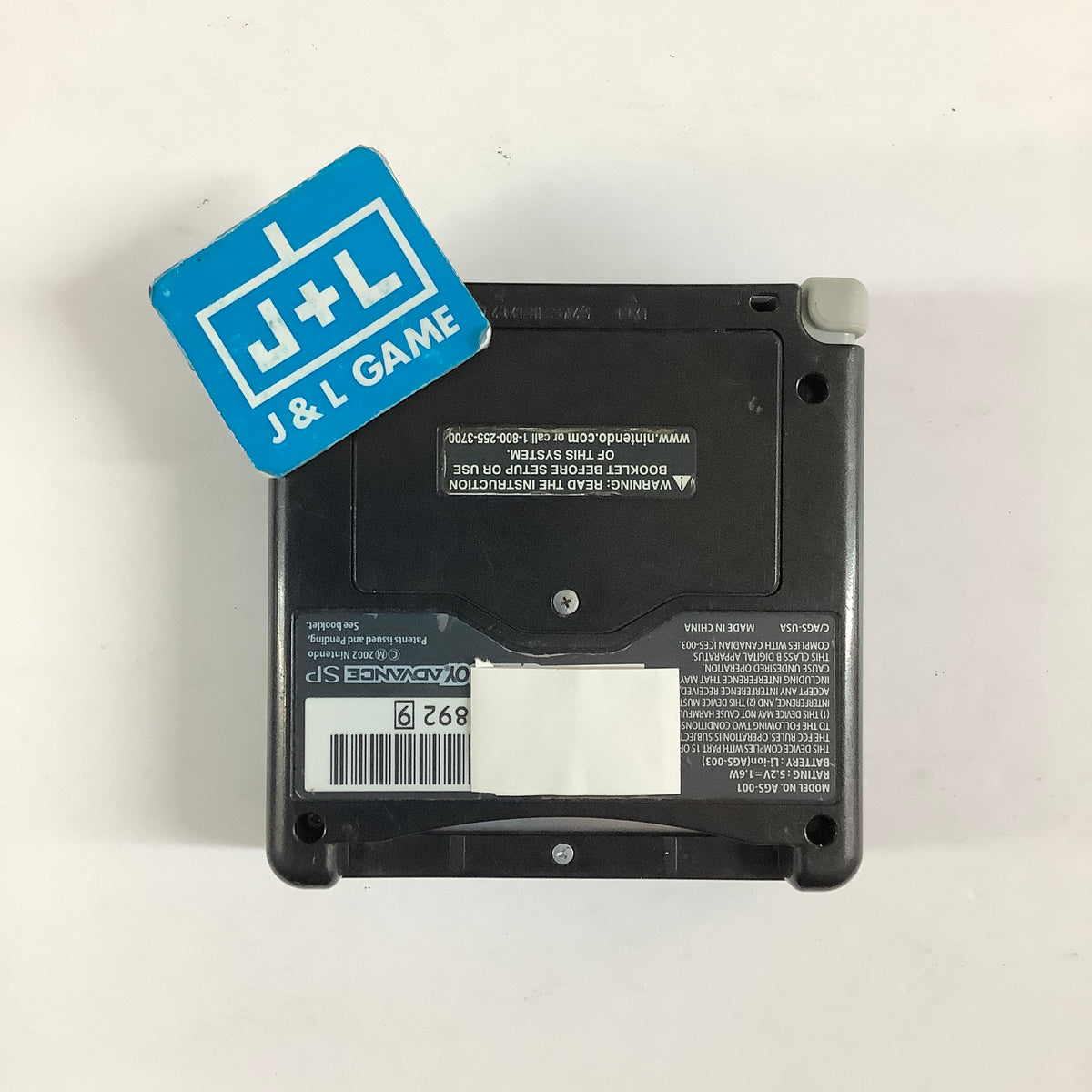 Nintendo Game Boy Advance SP Console AGS-001 (Who Are You) - (GBA) Game Boy Advance SP [Pre-Owned]