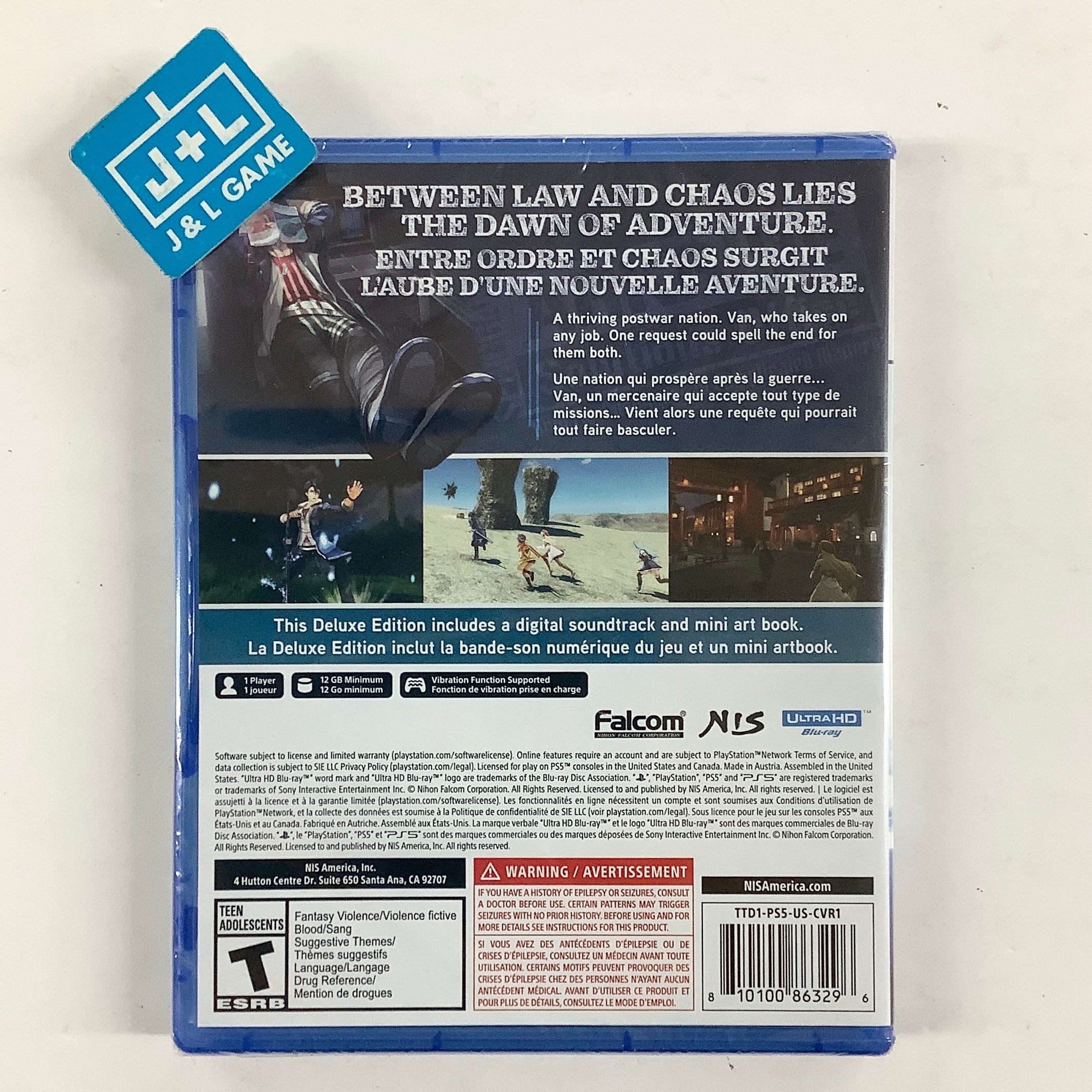 The Legend of Heroes: Trails through Daybreak: Deluxe Edition - (PS5) PlayStation 5 Video Games NIS America