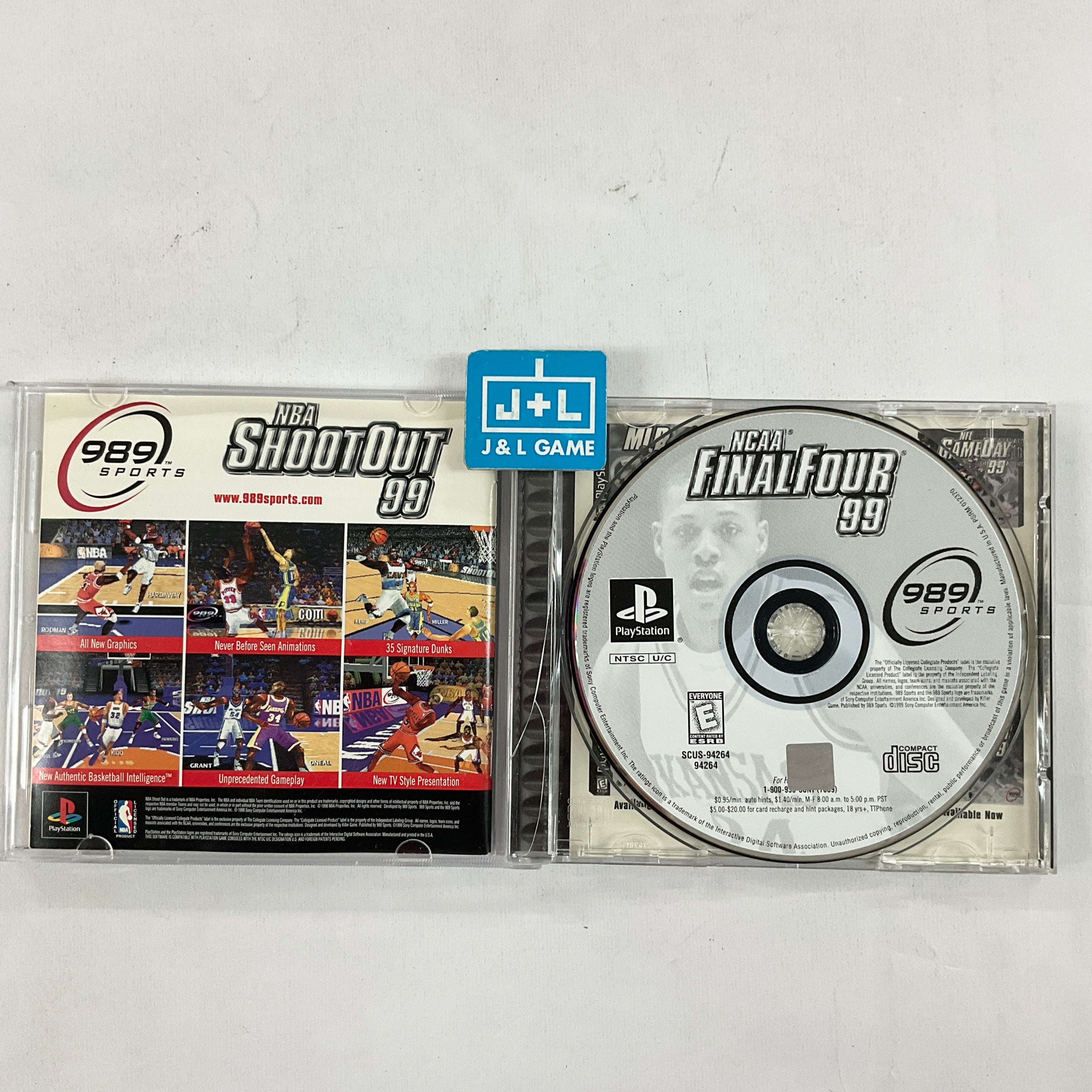 NCAA Final Four 99 - (PS1) PlayStation 1 [Pre-Owned] Video Games 989 Sports