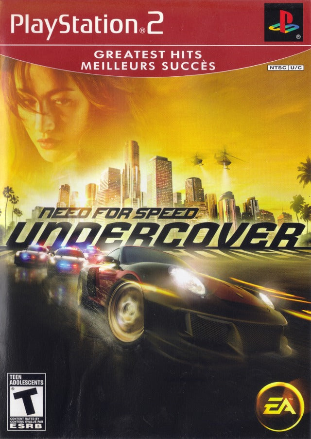Need for Speed Undercover (Greatest Hits) - (PS2) PlayStation 2 [Pre-Owned] Video Games Electronic Arts   