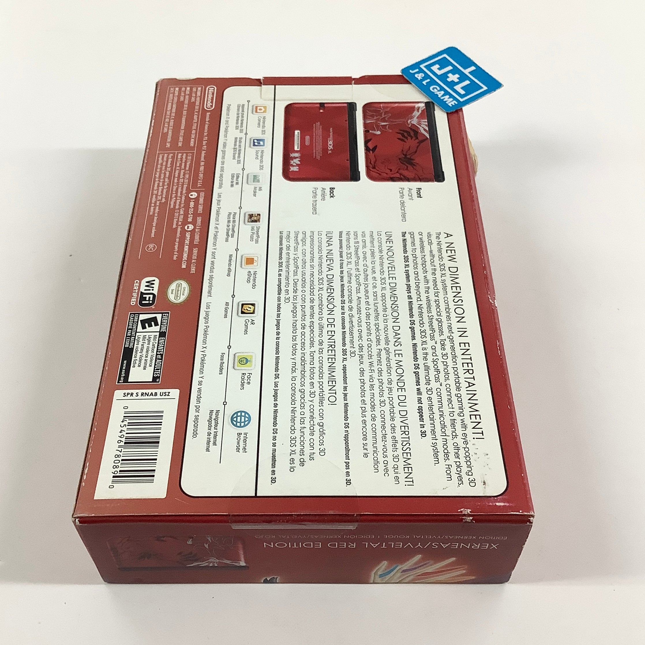 Nintendo 3DS XL Console (Pokémon X & Y Limited Edition Red) - Nintendo 3DS [Pre-Owned] Consoles Nintendo