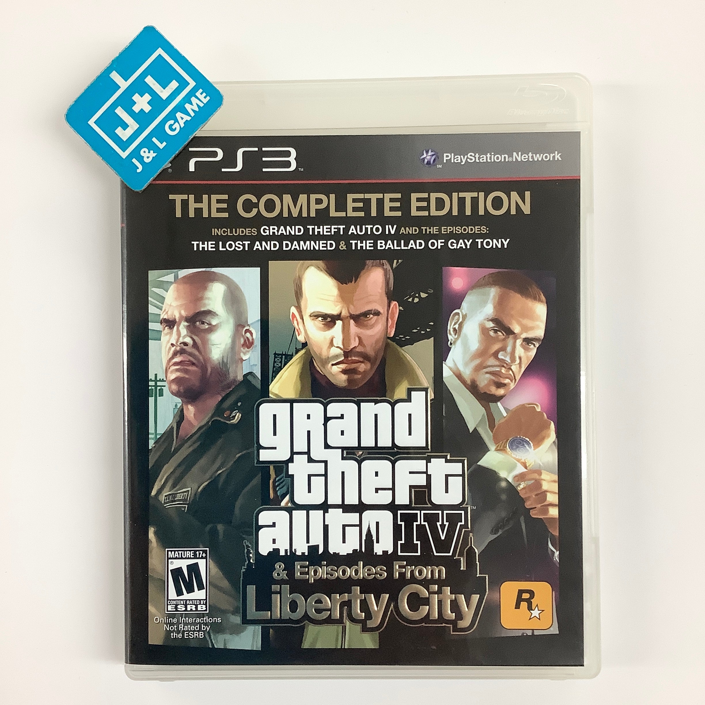 Grand Theft Auto IV & Episodes from Liberty City: The Complete Edition - (PS3) PlayStation 3 [Pre-Owned] Video Games Rockstar Games