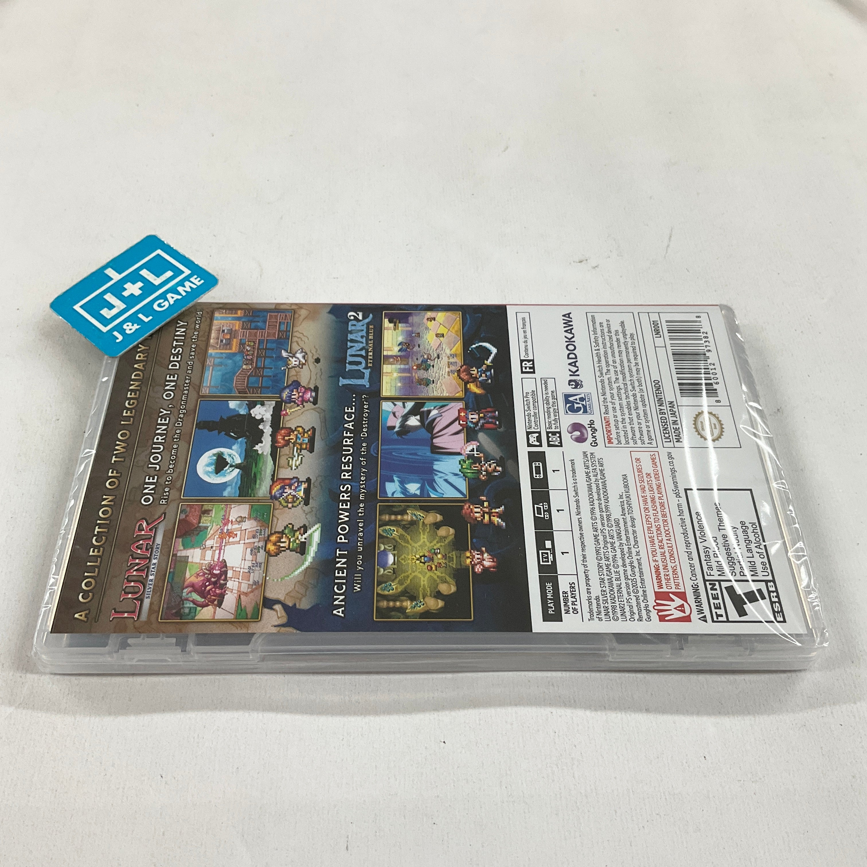 LUNAR Remastered Collection - (NSW) Nintendo Switch Video Games GungHo Online Entertainment, Inc.