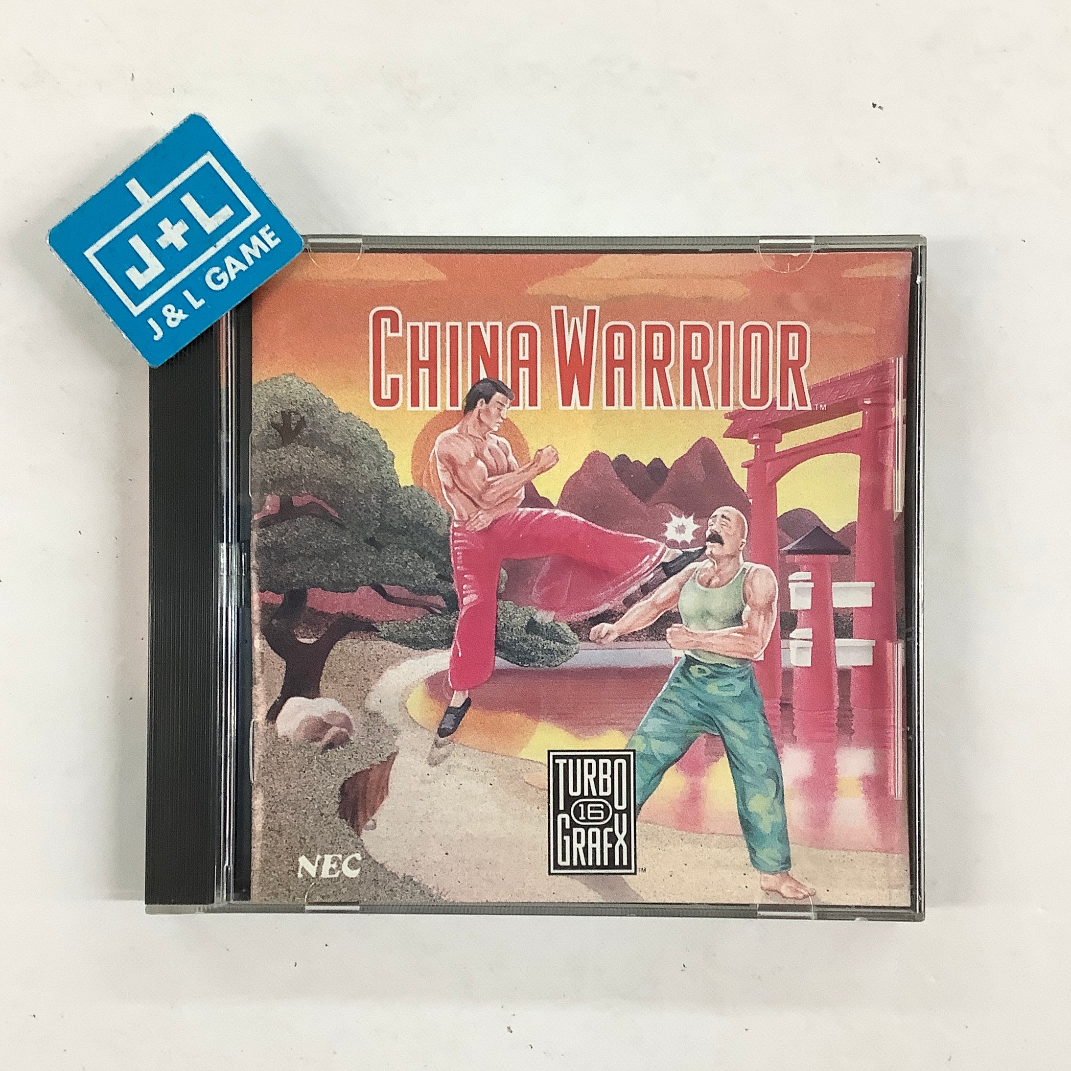 China Warrior - (TG16) TurboGrafx-16 [Pre-Owned] Video Games Hudson