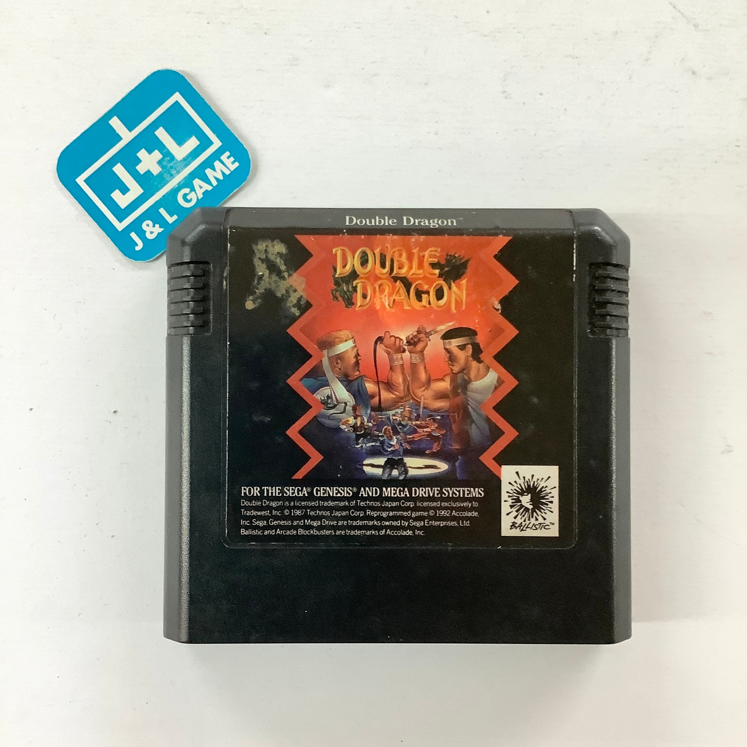 Double Dragon - (SG) SEGA Genesis [Pre-Owned] Video Games Accolade   