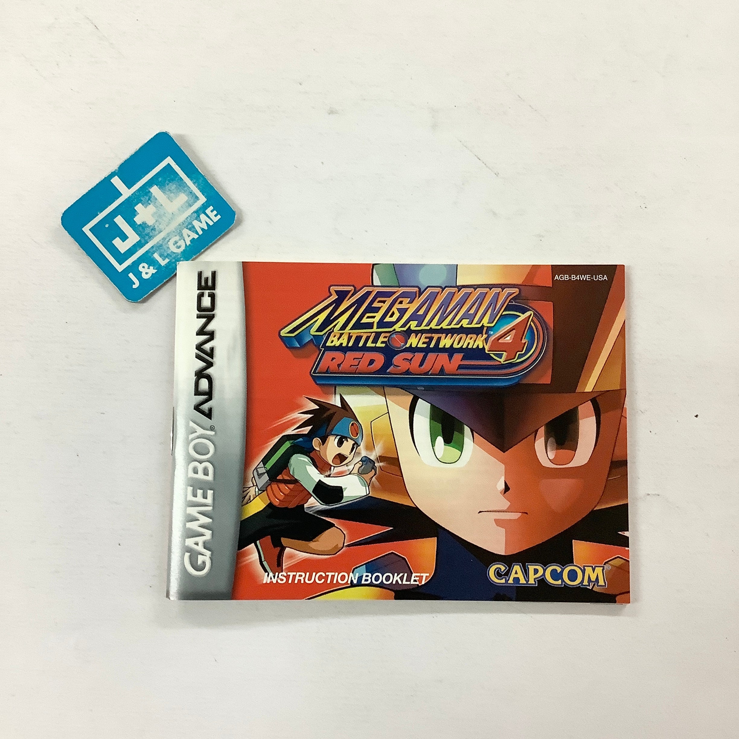 Mega Man Battle Network 4: Red Sun - (GBA) Game Boy Advance [Pre