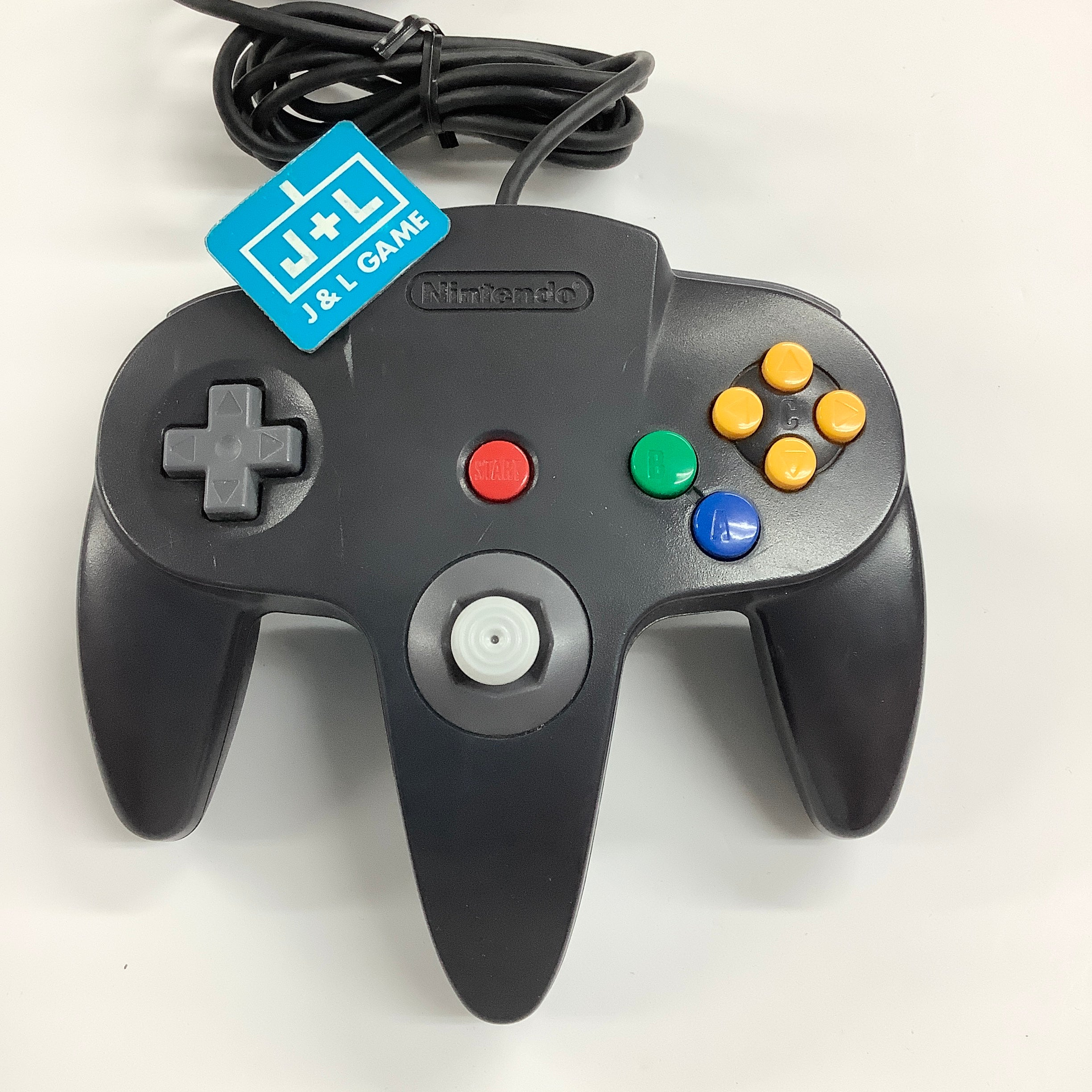 Nintendo 64 Controller (Black) - (N64) Nintendo 64 [Pre-Owned] Accessories Nintendo