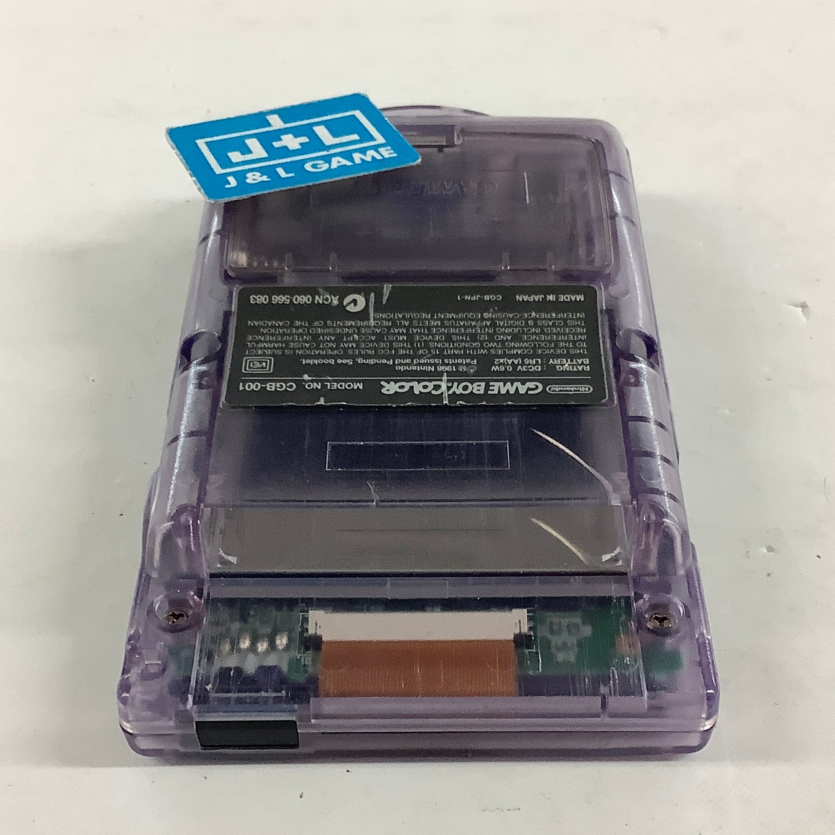 Nintendo Game Boy Color Console (Atomic Purple) - (GBC) Game Boy Color [Pre-Owned] Consoles Nintendo
