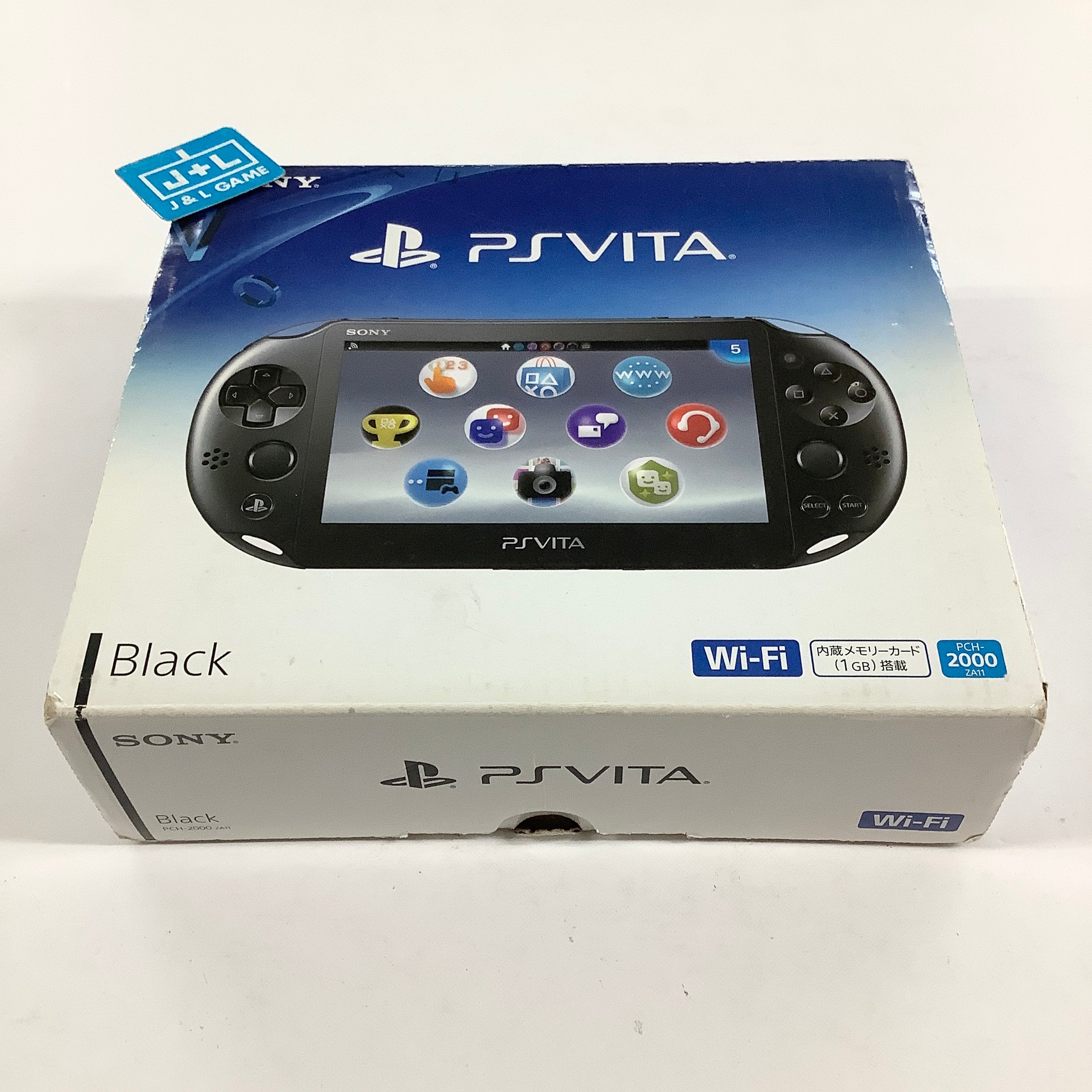 Sony PlayStation Vita 2000 Wi-Fi (Black) - (PSV) PlayStation Vita [Pre-Owned] Consoles Sony