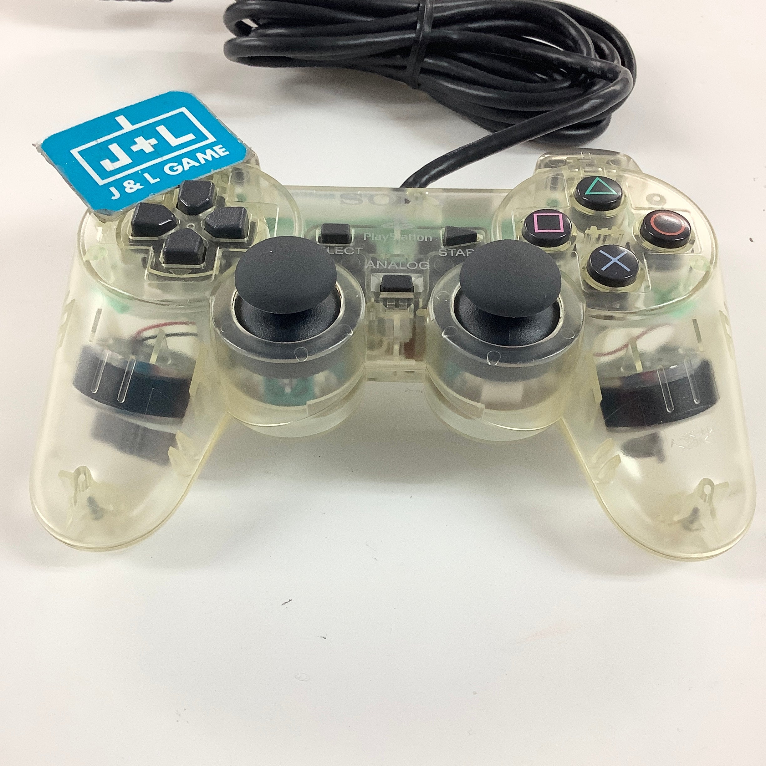Sony DualShock 2 Controller (Clear) - (PS2) PlayStation 2 [Pre-Owned] Accessories Sony
