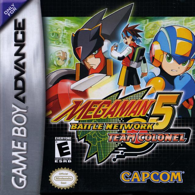 Mega Man Battle Network 5: Team Colonel - (GBA) Game Boy Advance [Pre-Owned] Video Games Capcom   