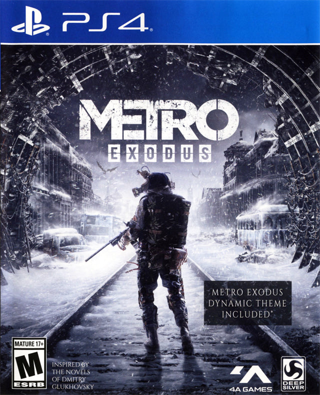 Metro Exodus - (PS4) PlayStation 4 Video Games Deep Silver