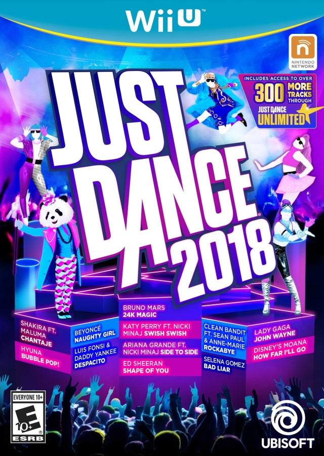 Just Dance 2018 - Nintendo Wii U [Pre-Owned] Video Games Ubisoft   