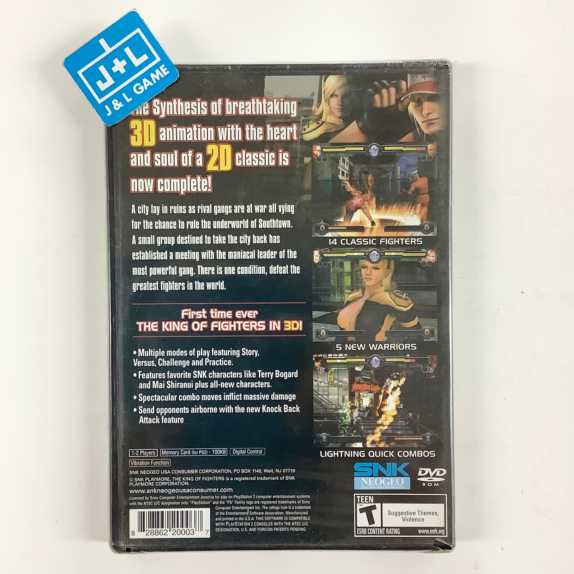 King of Fighters: Maximum Impact - (PS2) PlayStation 2 Video Games Snk Playmore U.S.A.