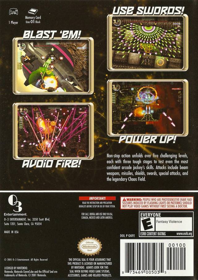 Chaos Field - (GC) Nintendo GameCube [Pre-Owned] | J&L Game