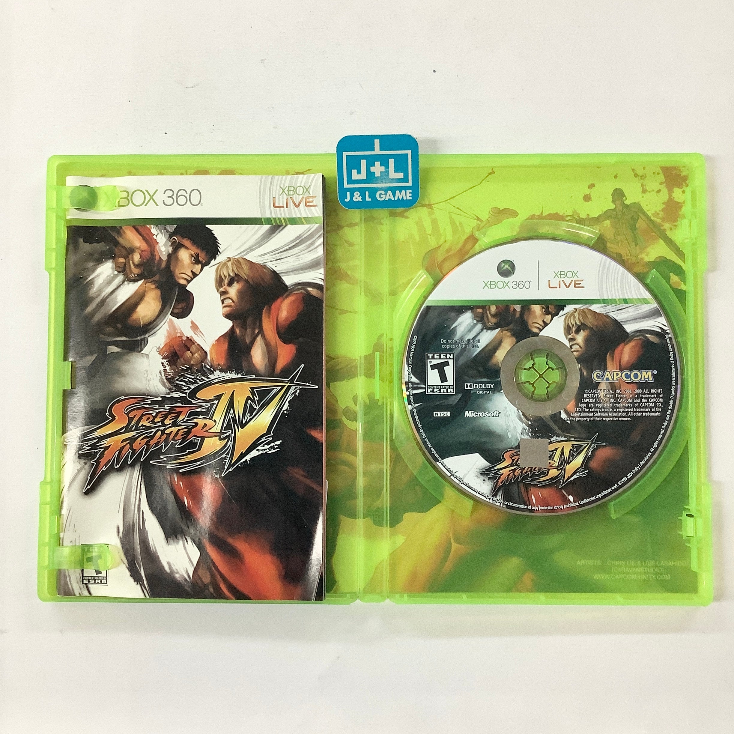 Street Fighter IV - Xbox 360 [Pre-Owned] Video Games Capcom   