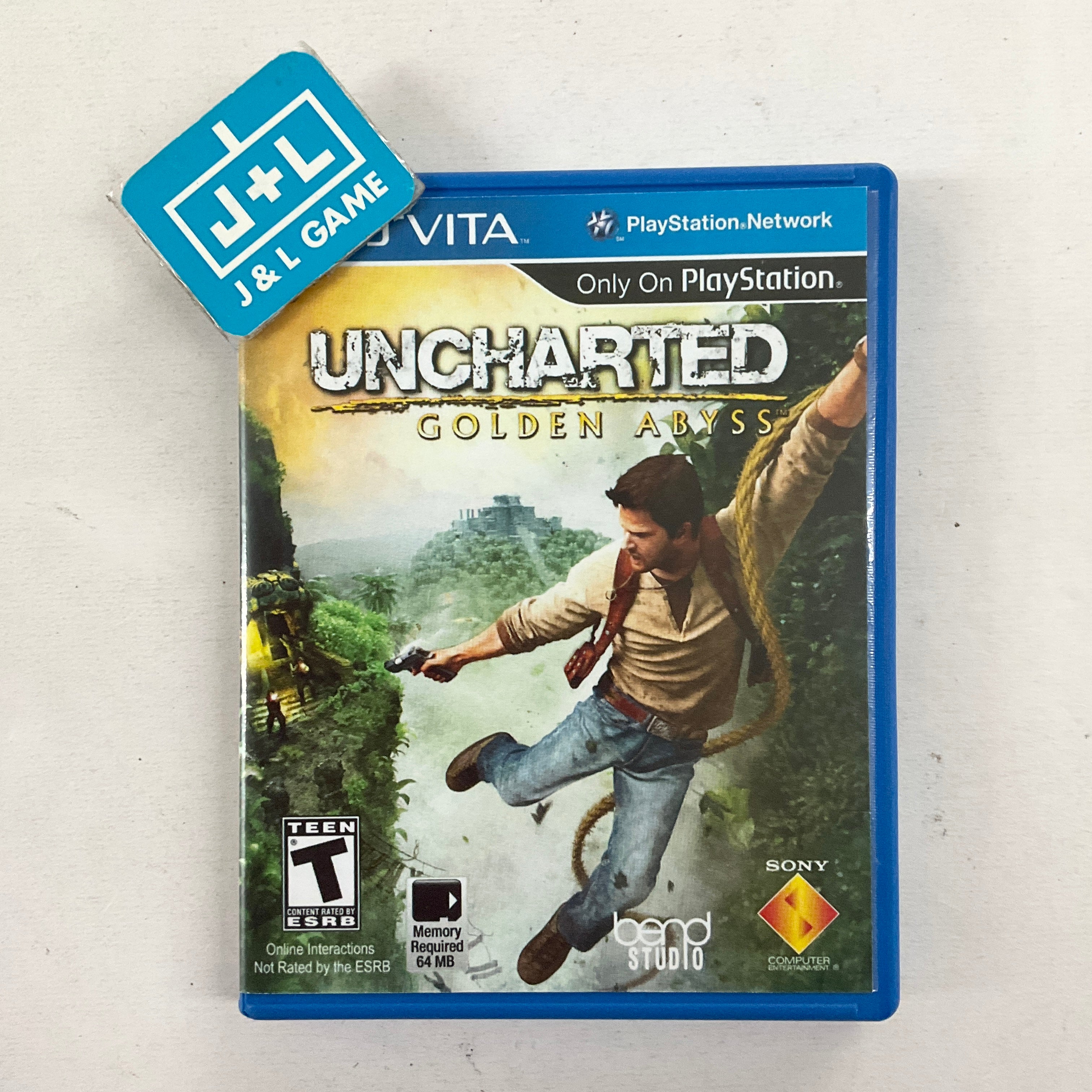 Uncharted: Golden Abyss - (PSV) PlayStation Vita [Pre-Owned] Video Games PlayStation