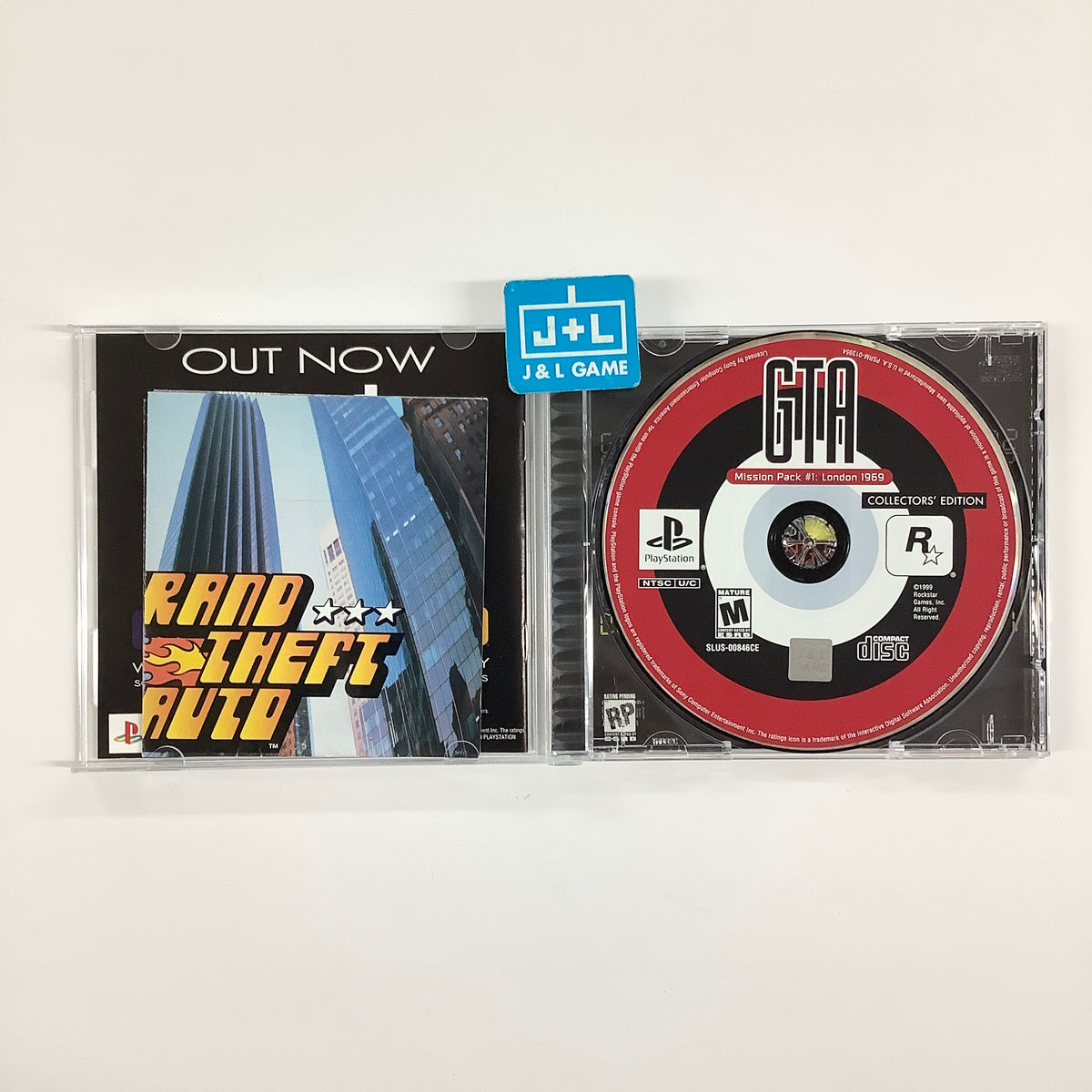 Grand Theft Auto: Collector's Edition - (PS1) PlayStation 1 [Pre-Owned] Rockstar Games