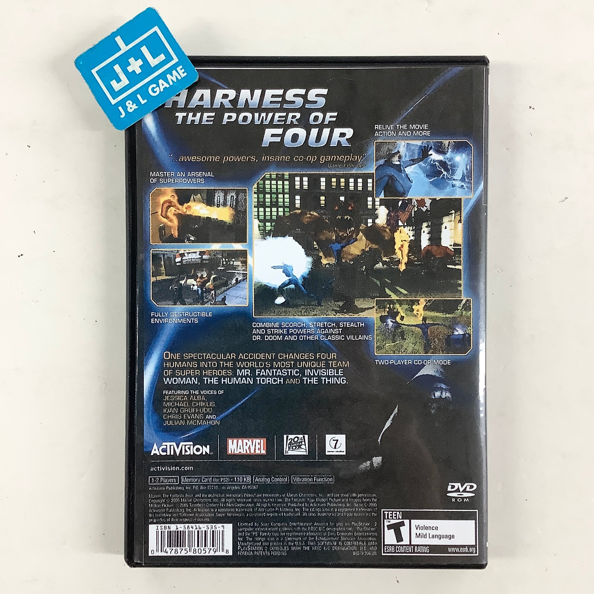 Fantastic 4 - (PS2) PlayStation 2 [Pre-Owned]