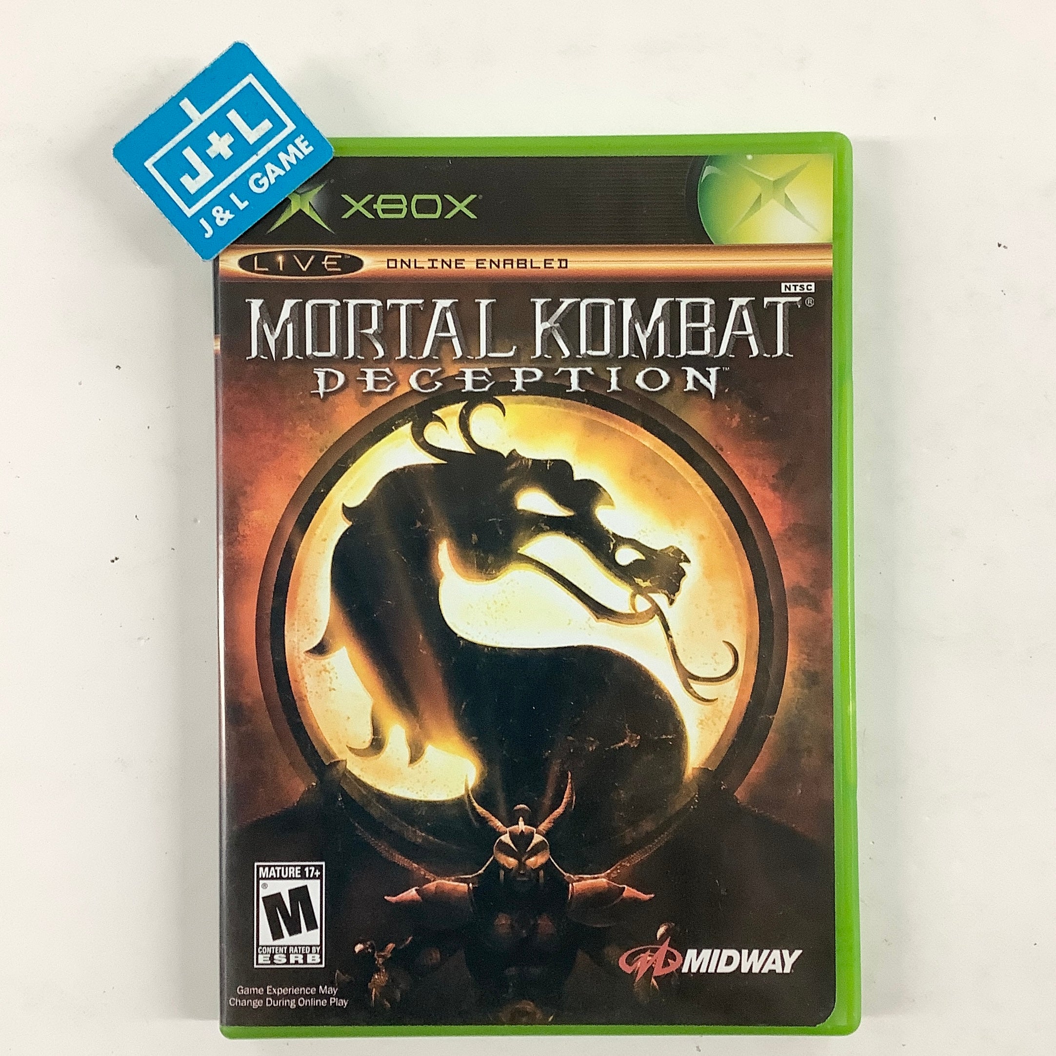 Mortal Kombat: Deception - (XB) Xbox [Pre-Owned] Video Games Midway