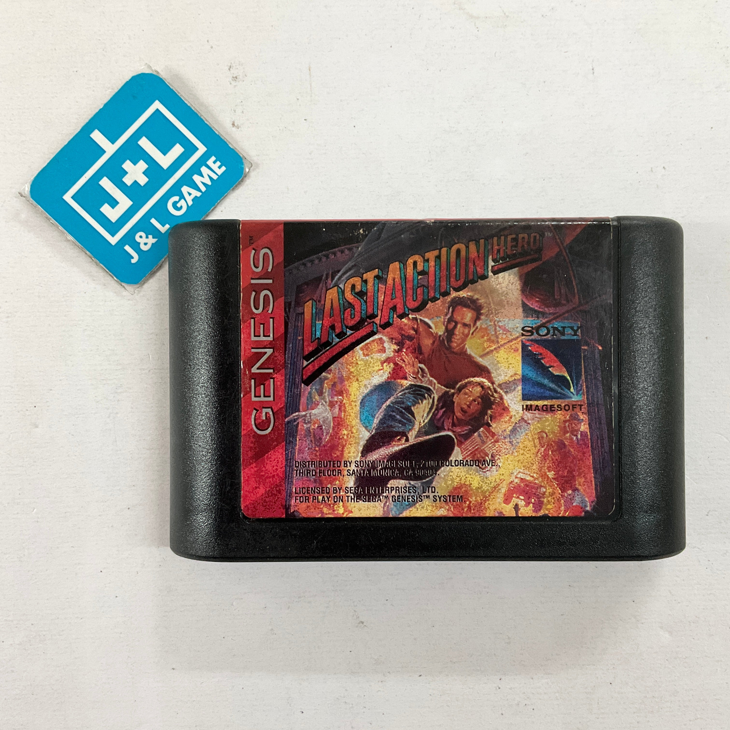 Last Action Hero - (SG) Sega Genesis [Pre-Owned] Video Games Sony
