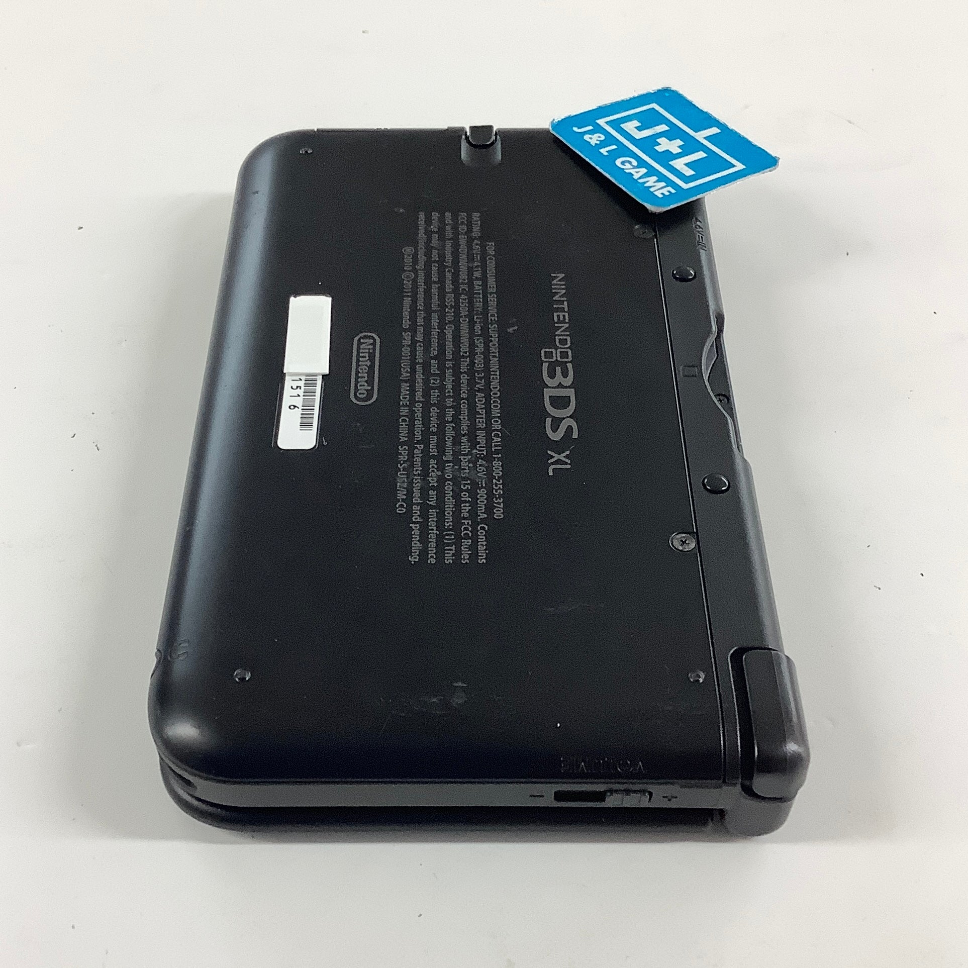Nintendo 3DS XL Console (Black) - Nintendo 3DS [Pre-Owned] | J&L Game