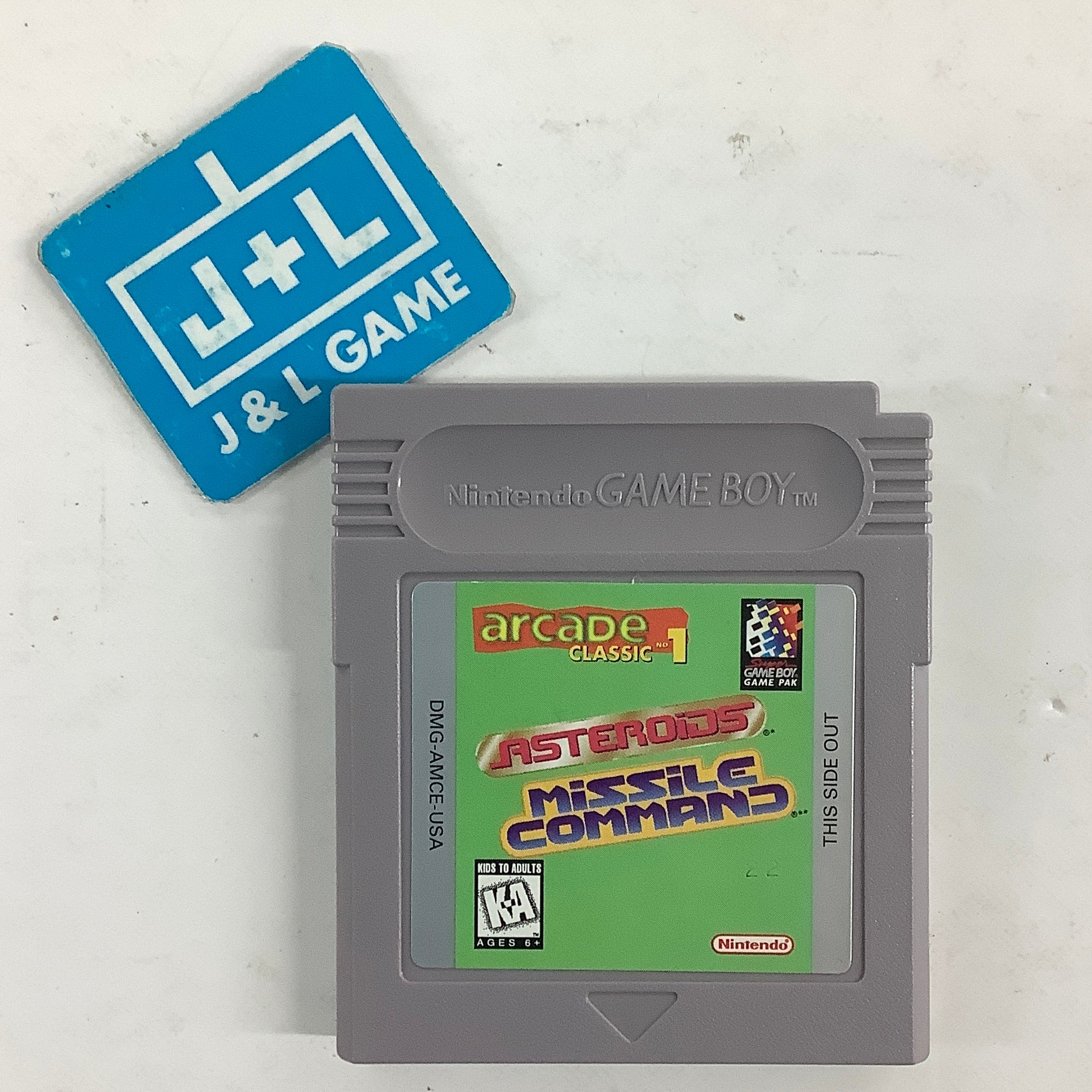 Arcade Classic No. 1: Asteroids / Missile Command - (GB) Game Boy