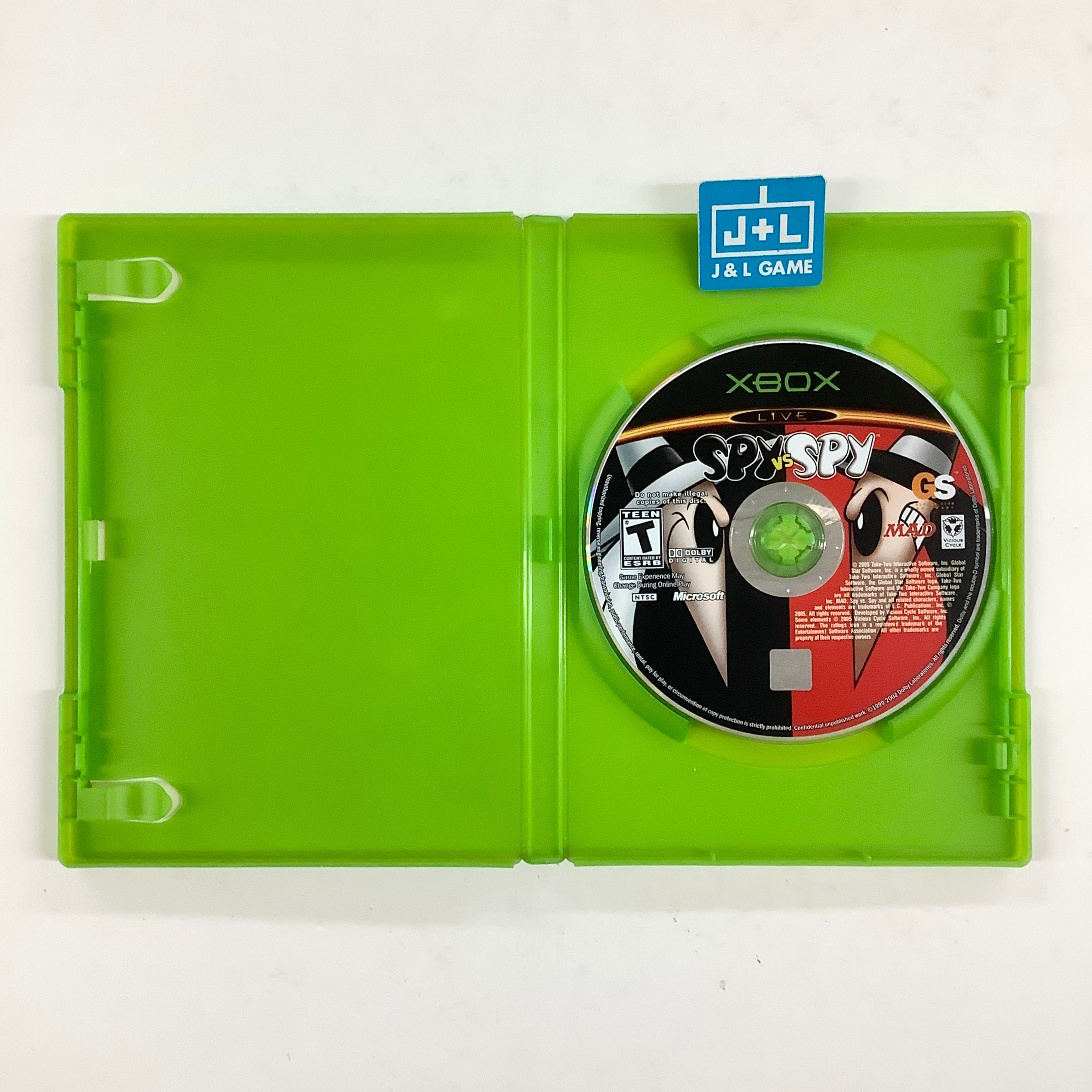 Spy vs. Spy - (XB) Xbox [Pre-Owned] Video Games Global Star Software