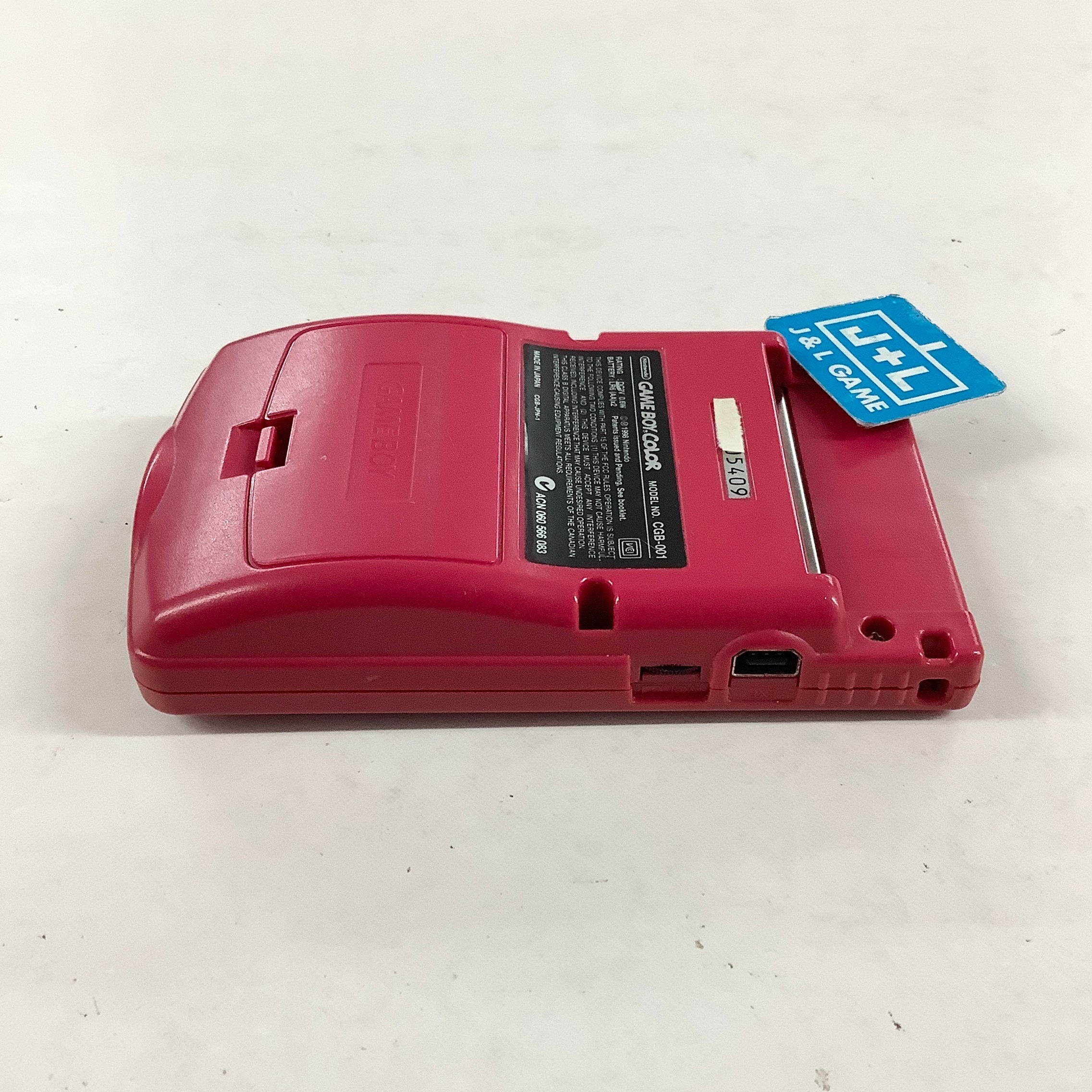 Nintendo Game Boy Color Console (Berry with Backlight) - (GBC) Game Boy Color [Pre-Owned]