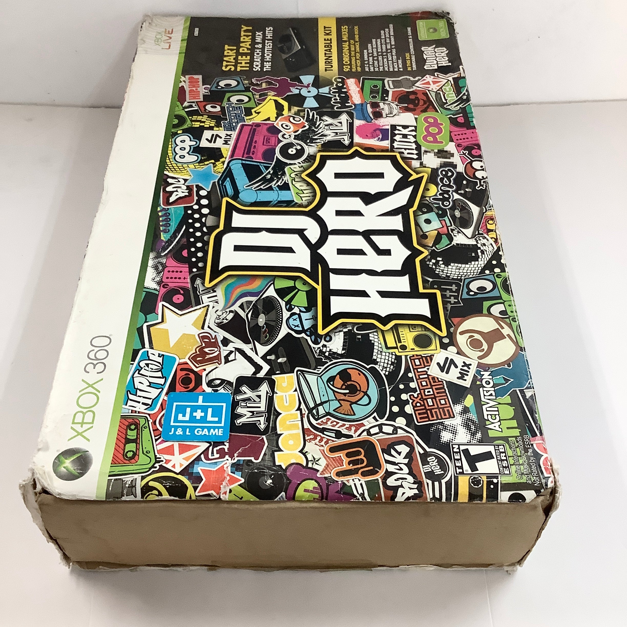 Xbox 360 DJ Hero Wireless Turntable Controller - Xbox 360 [Pre-Owned]