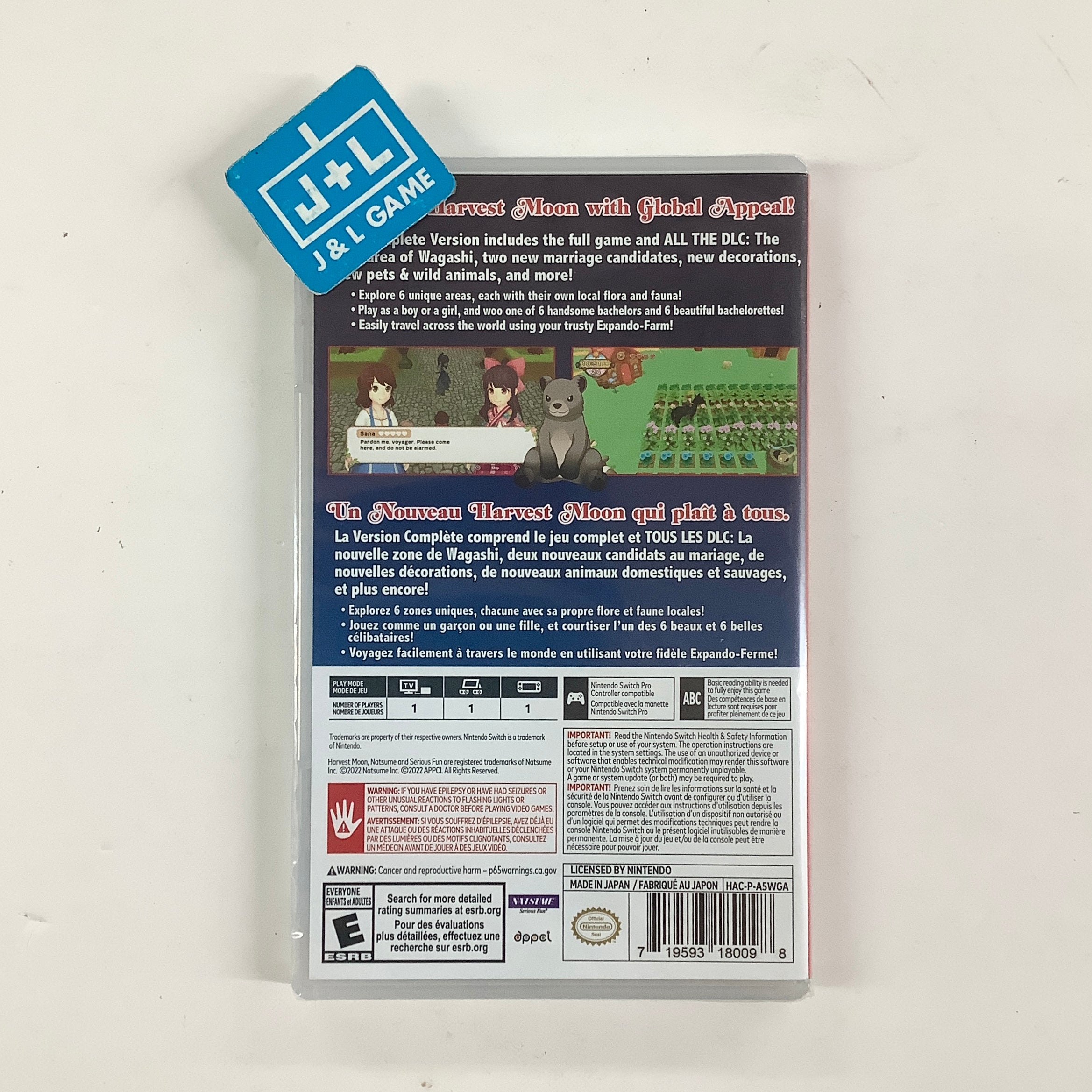 Harvest Moon: One World Complete - (NSW) Nintendo Switch Video Games Natsume