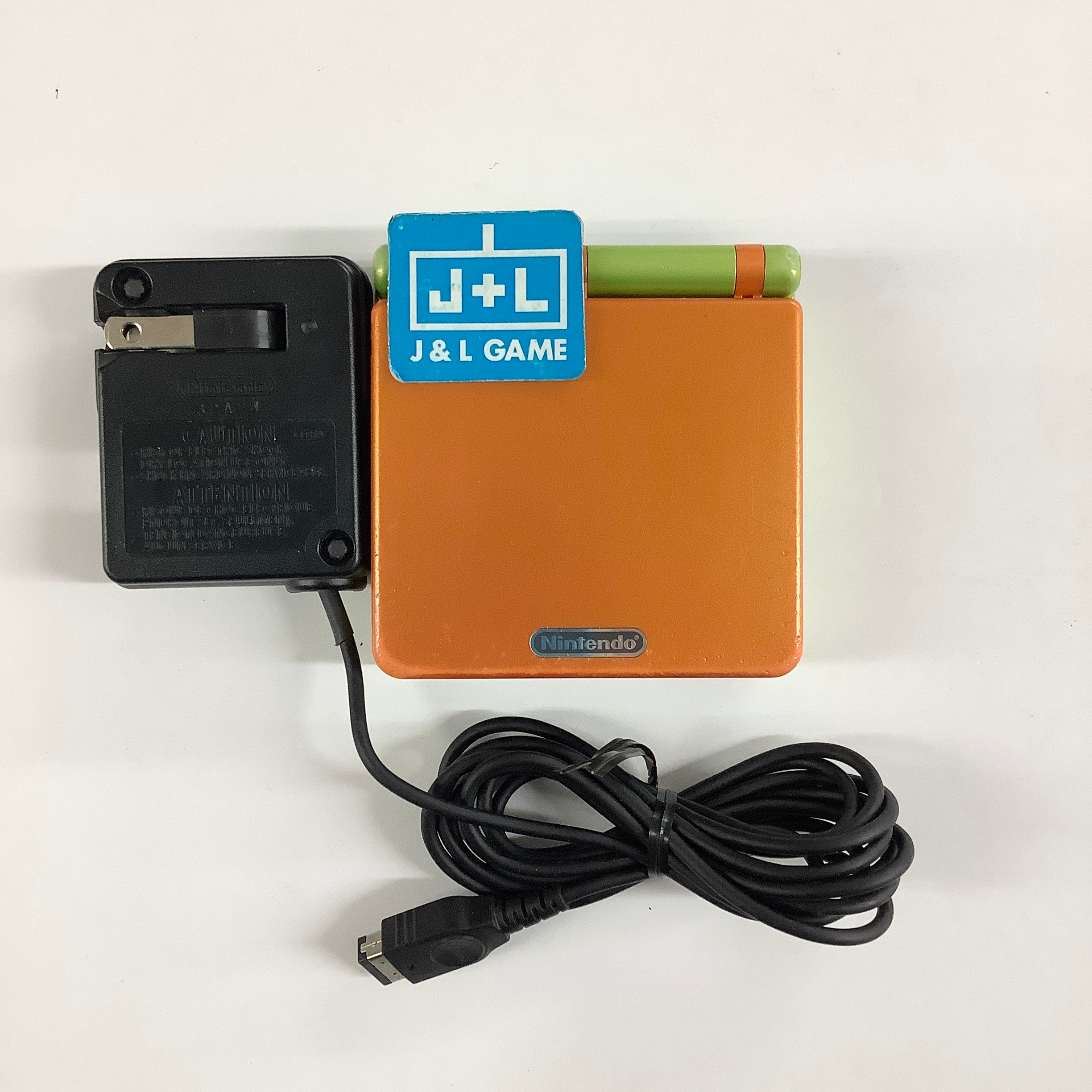 Nintendo Game Boy Advance SP Console AGS-001 (Spice Orange/Lime Green) - (GBA) Game Boy Advance SP [Pre-Owned]