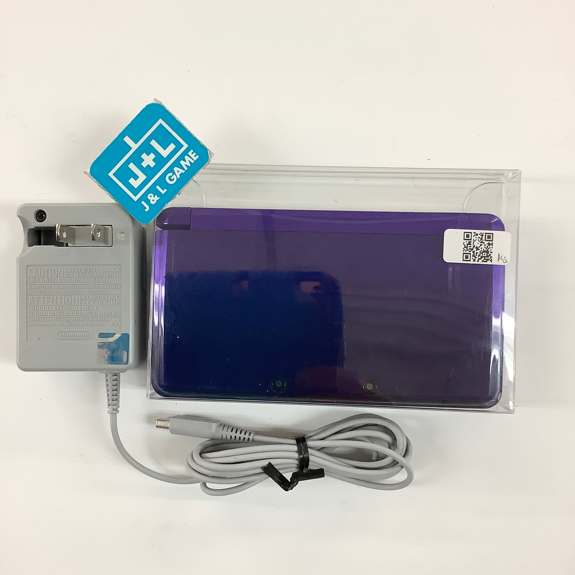 Nintendo 3DS Console (Midnight Purple) - Nintendo 3DS [Pre-Owned] Consoles Nintendo