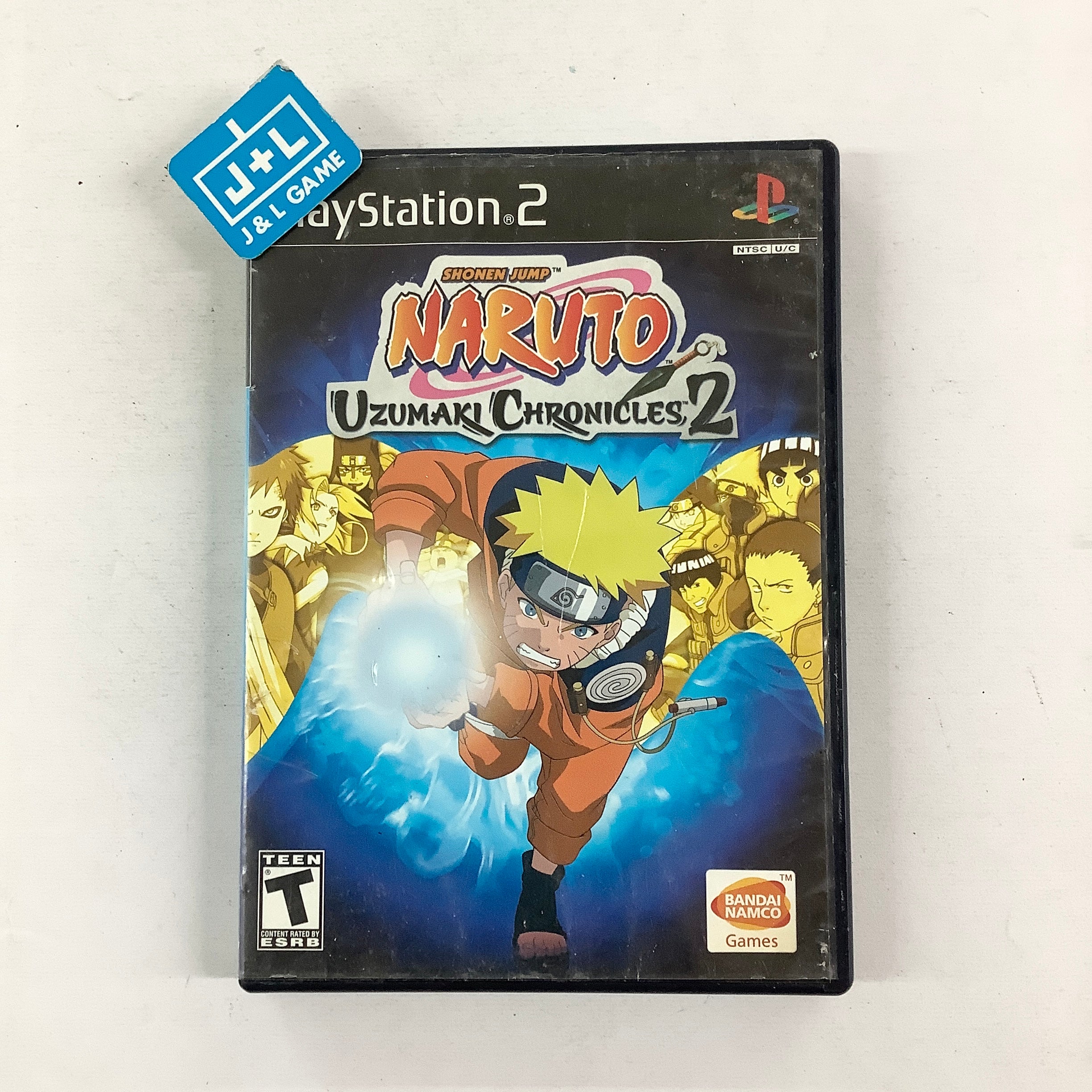 Naruto: Uzumaki Chronicles 2 - (PS2) PlayStation 2 [Pre-Owned] Video Games Namco Bandai Games