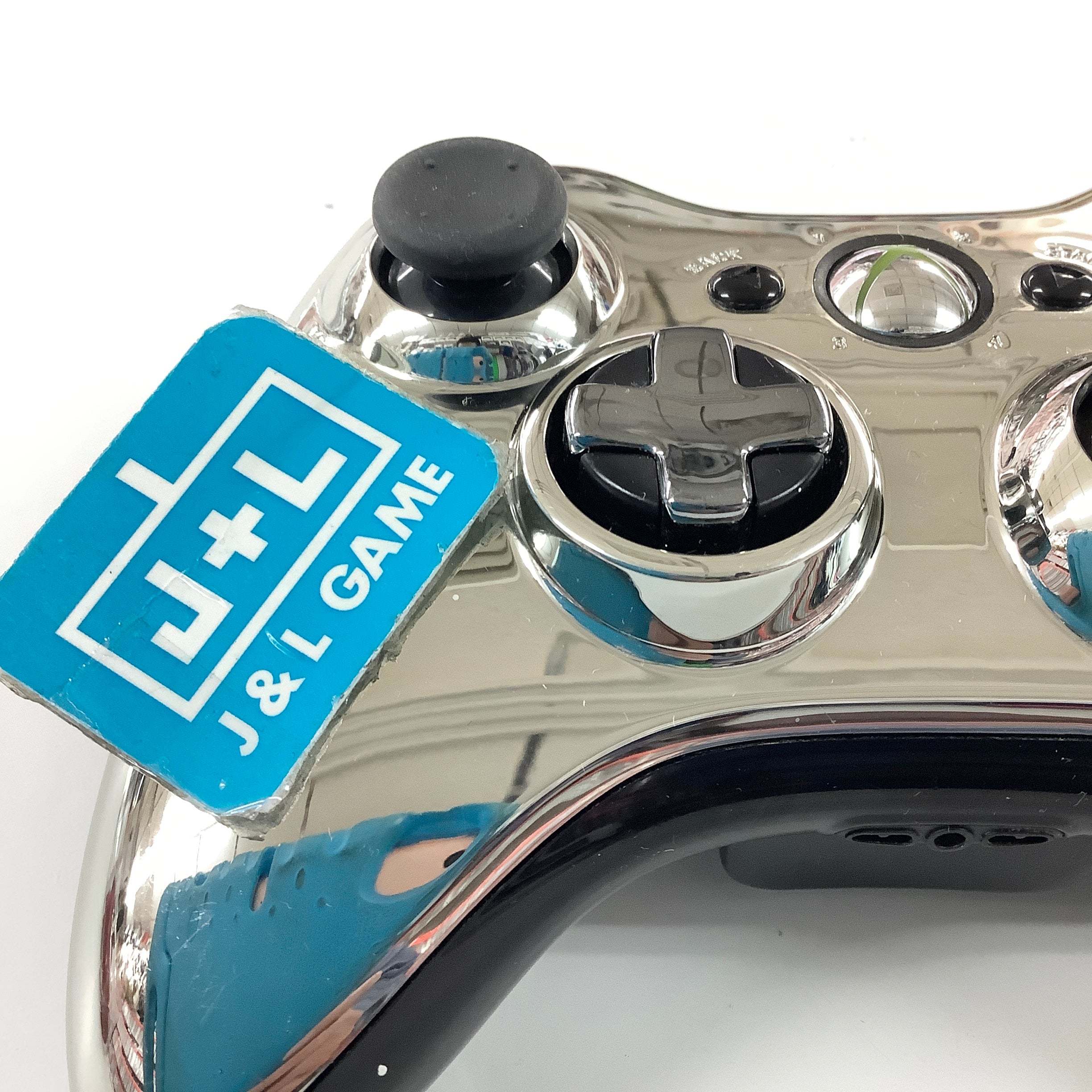 Microsoft Xbox 360 Wireless Controller - Chrome Silver - Xbox 360 [Pre-Owned] Accessories Microsoft